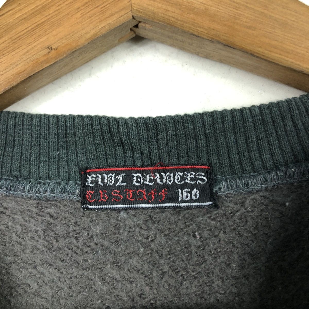 Japanese Brand 📌Vintage Japanese Brand Sweatshirt Punk Design Big Logo Size US M / EU 48-50 / 2 - 14 Thumbnail