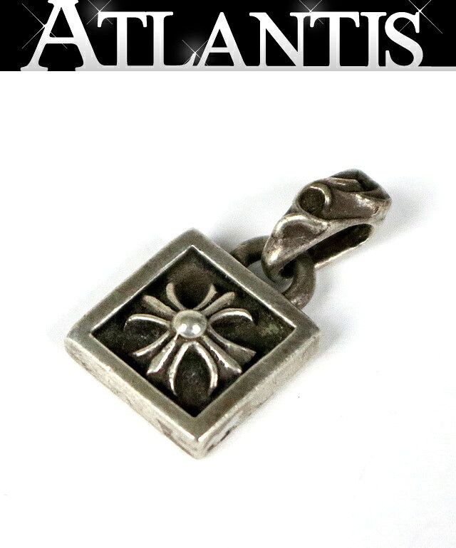 Chrome Hearts Chrome Hearts Framed CH Plus Ruby Pendant | Grailed