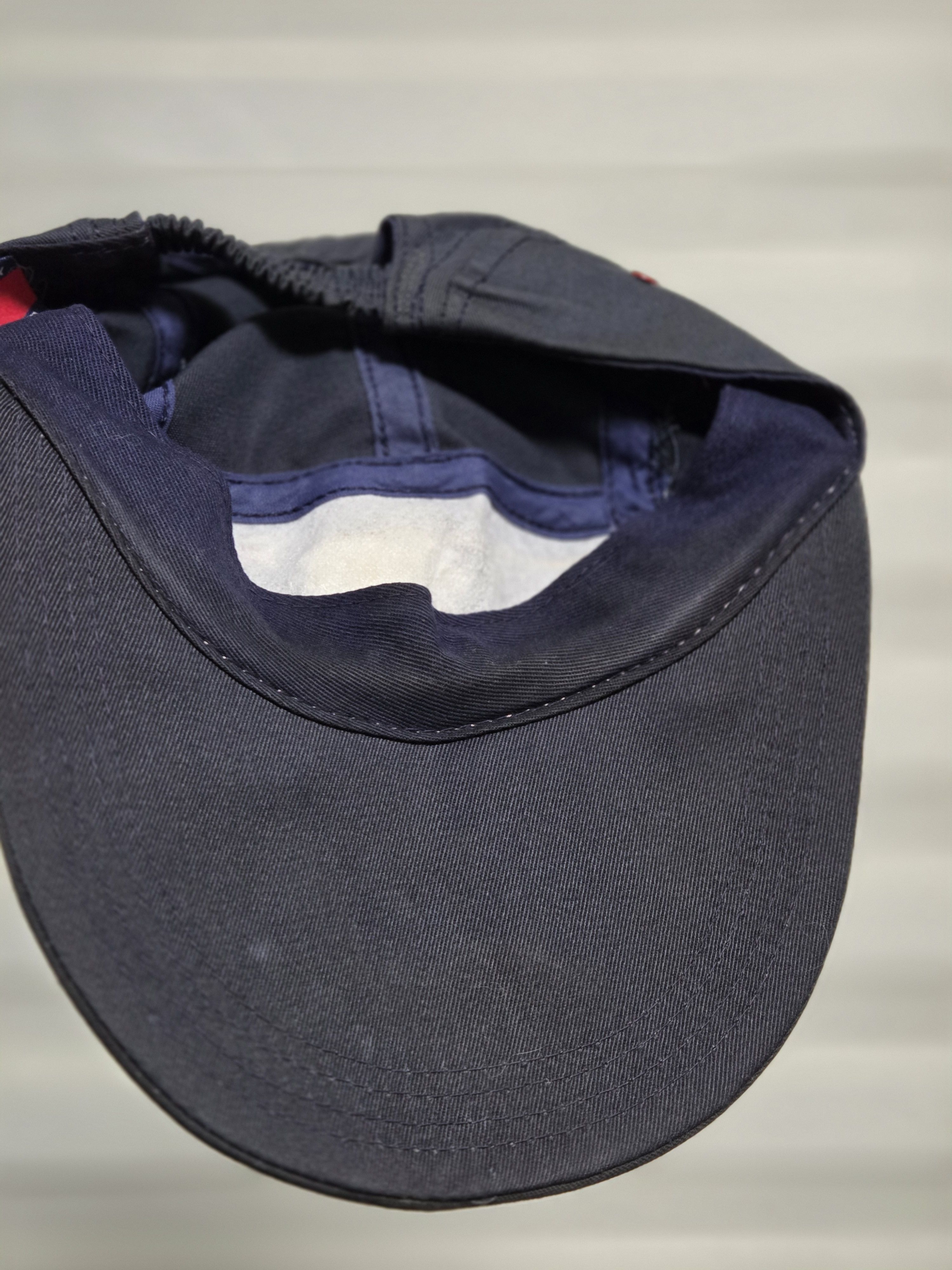 Tommy Hilfiger VTG MADE IN USA Tommy Hilfiger Oars Embroidered Long Bil Hat Size ONE SIZE - 9 Thumbnail