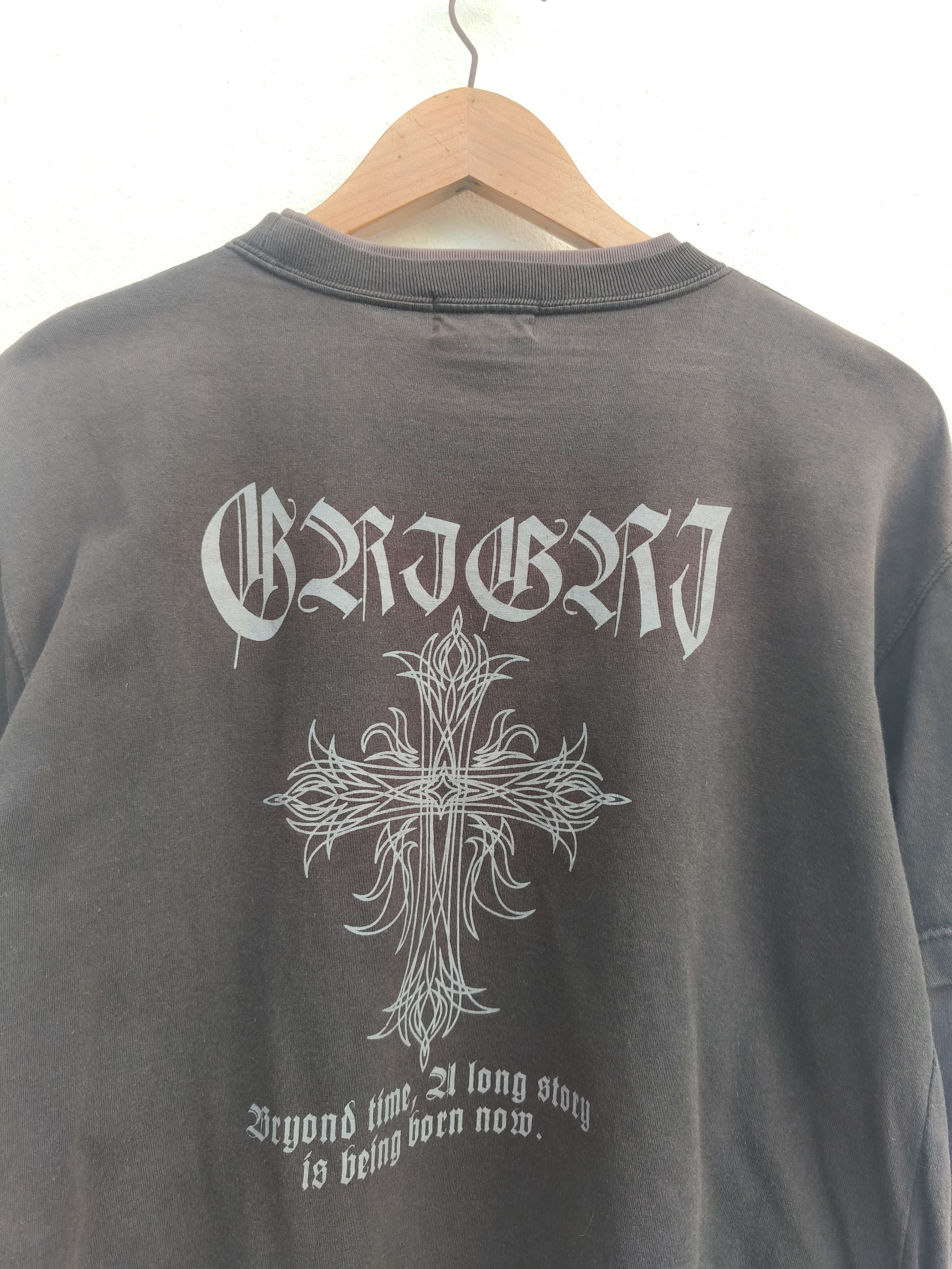 Beauty Beast 🔥 Vtg y2k Ori Ori gothic double sleeve chrome heart Size US M / EU 48-50 / 2 - 2 Thumbnail