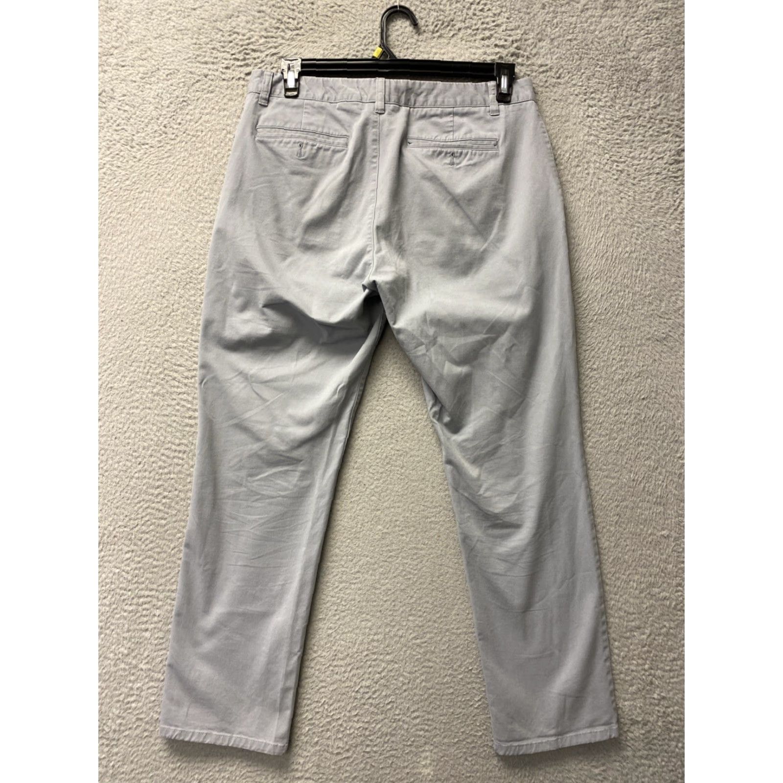 Bonobos Bonobos Chino Pants Men 33x32 Gray Glacier Pants Casual /0434 Size US 33 - 6 Thumbnail