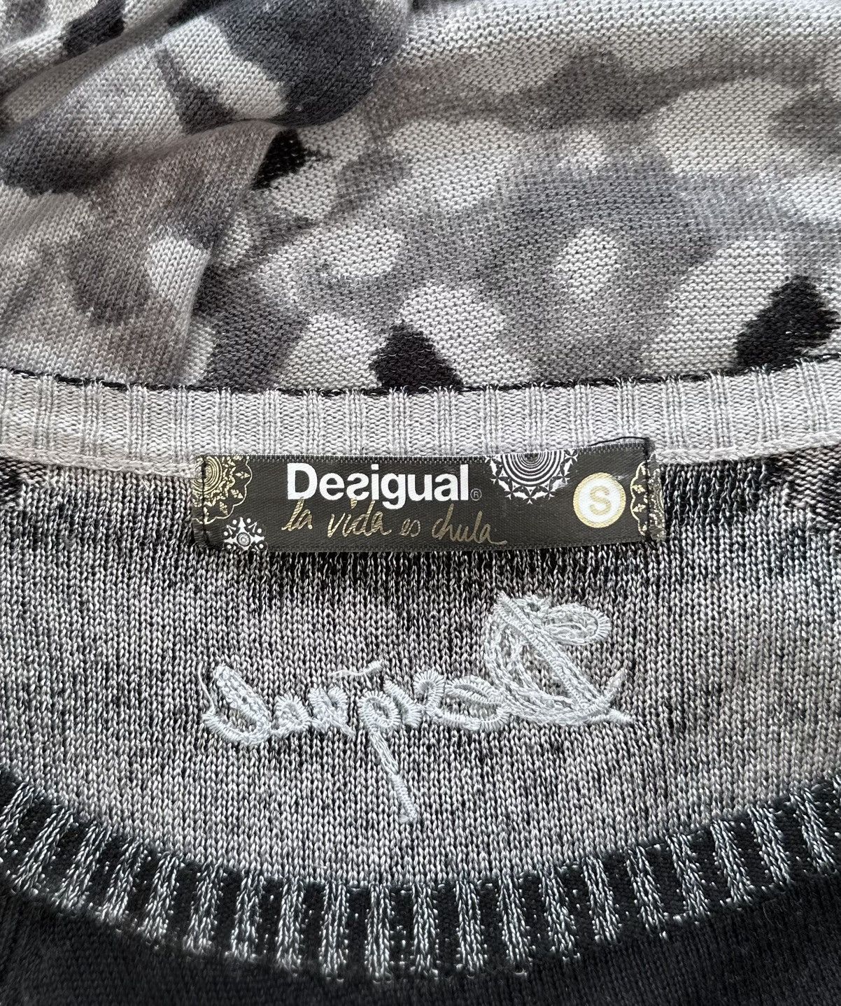 Desigual × Japanese Brand Desigual zip sweater jumper cardigan women's Size S Size S / US 4 / IT 40 - 6 Thumbnail