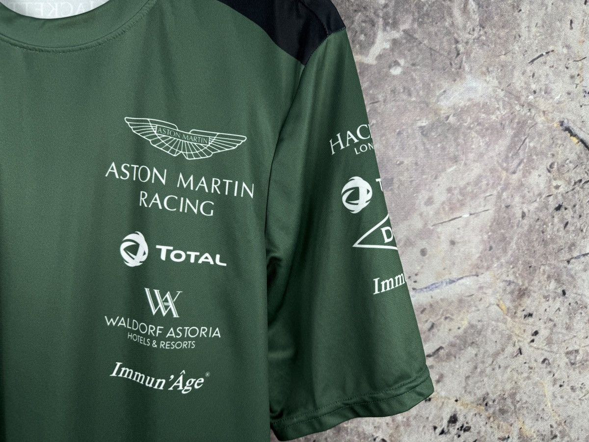 Other Aston Martin Racing Team Shirt Hackett London Green Black Size US XL / EU 56 / 4 - 5 Thumbnail