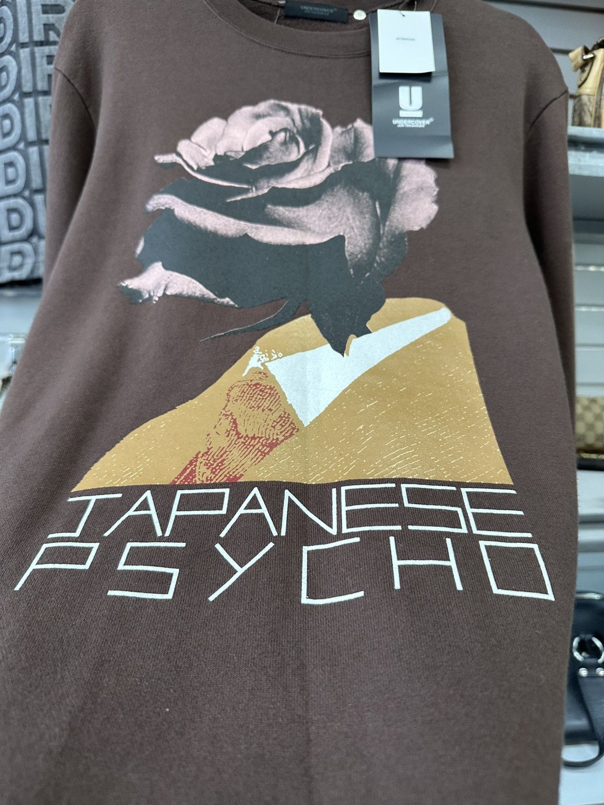 Undercover NWT JAPANESE PSYCHO FLOWER SWEATSHIRT Size US XL / EU 56 / 4 - 3 Thumbnail