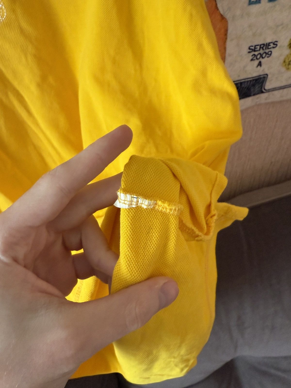 Polo Ralph Lauren Vintage Polo Ralph Lauren Yellow Polo Shirt Size US M / EU 48-50 / 2 - 10 Thumbnail