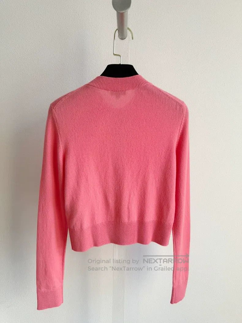 Chanel Chanel 18k rose pink cashmere cardigan coat Size XXS / US 00 / IT 34 - 2 Thumbnail