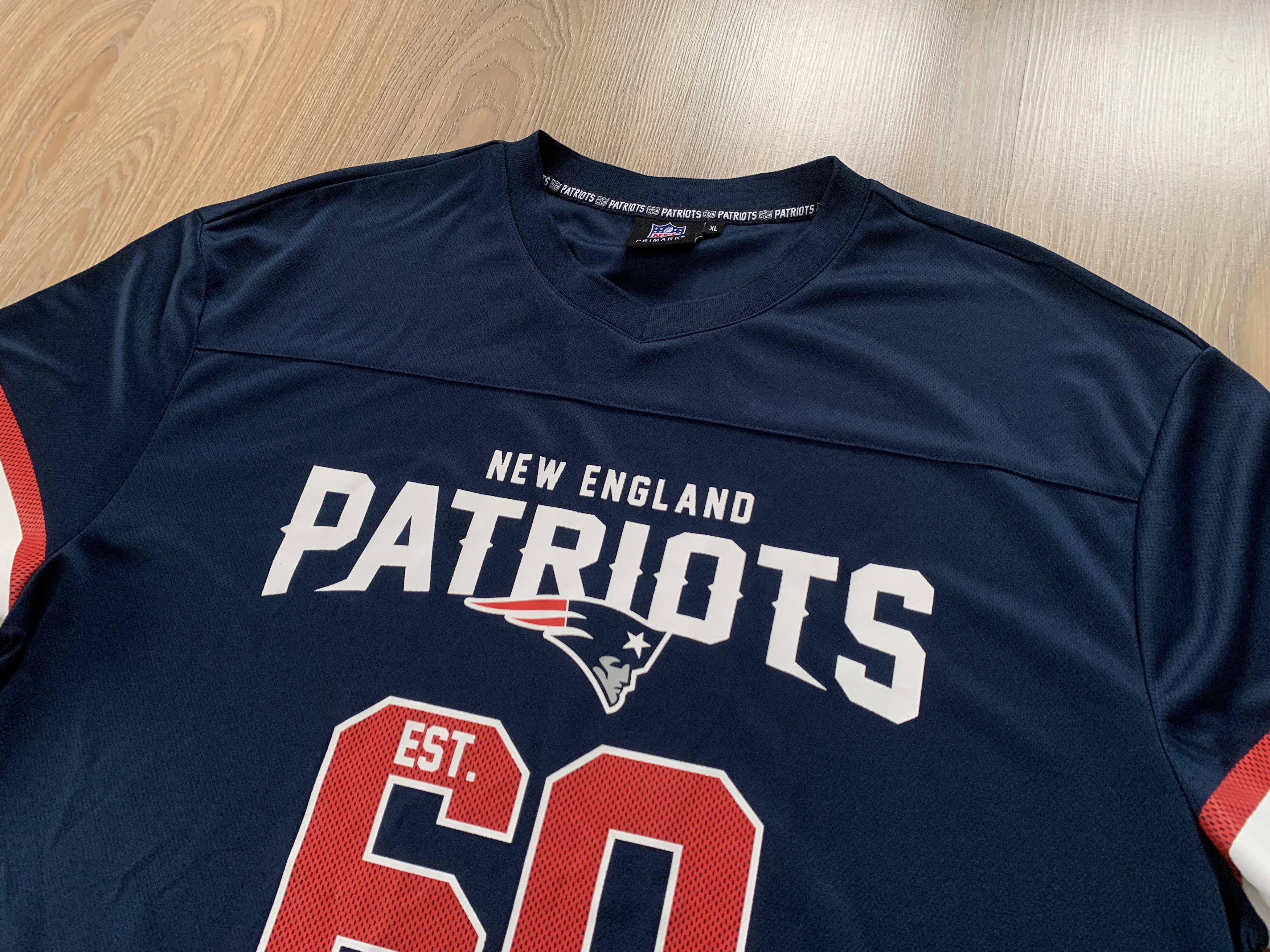 NFL NFL New England Patriots Training T Shirt Size US XL / EU 56 / 4 - 4 Thumbnail