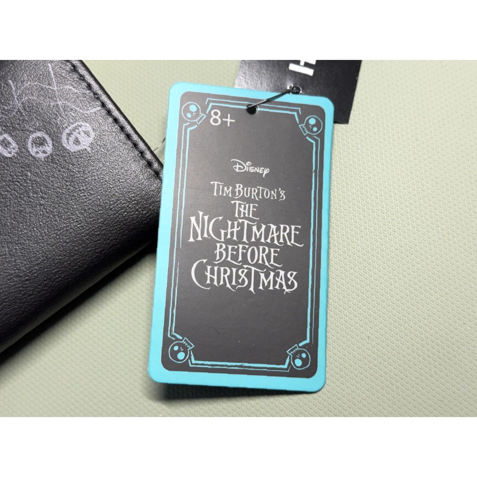 Vintage LOUNGEFLY Disney Nightmare Before Christmas Flap Wallet Lock Shock Barrel Black One Size Womens Size ONE SIZE - 5 Thumbnail