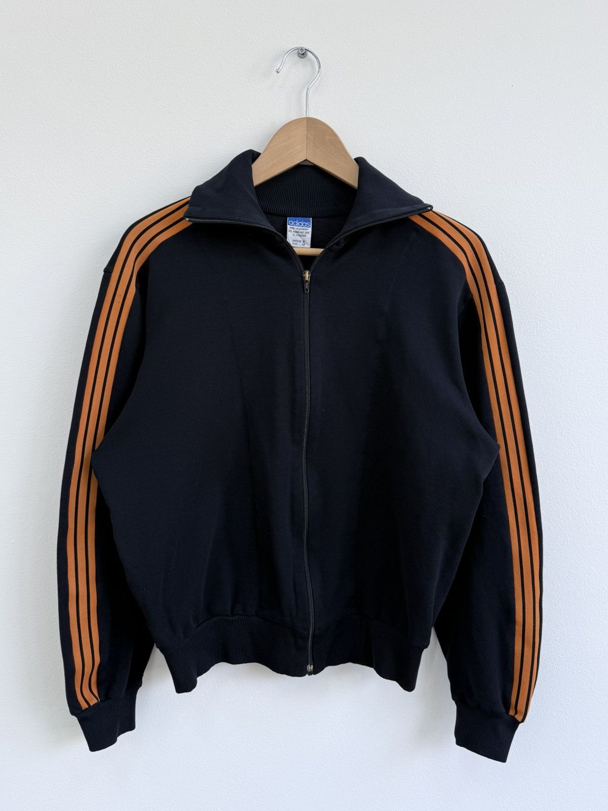 Vintage 70s Adidas Made In West Germany Track Jacket Light Jackets