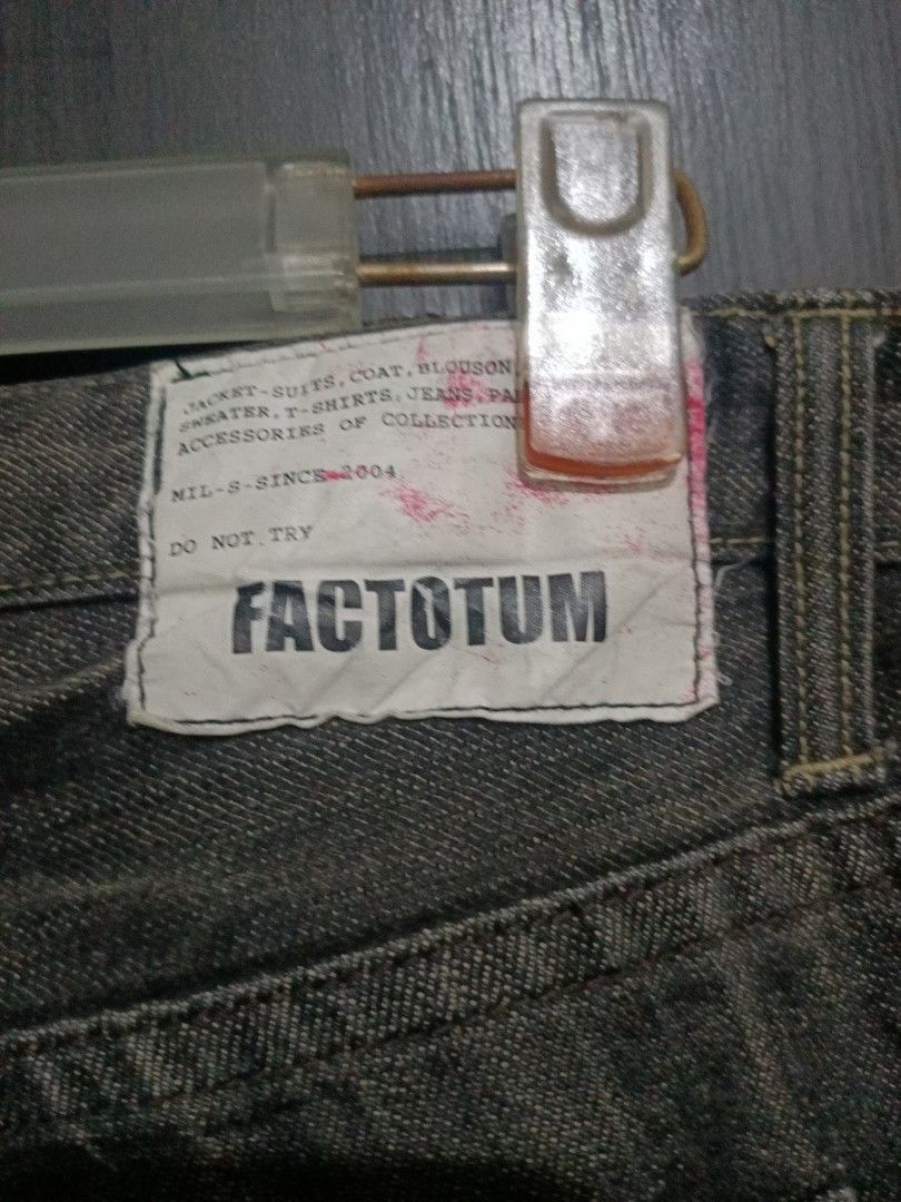 FACTOTUM × Japanese Brand Factotum flare jeans japanese brand Size US 33 - 7 Thumbnail