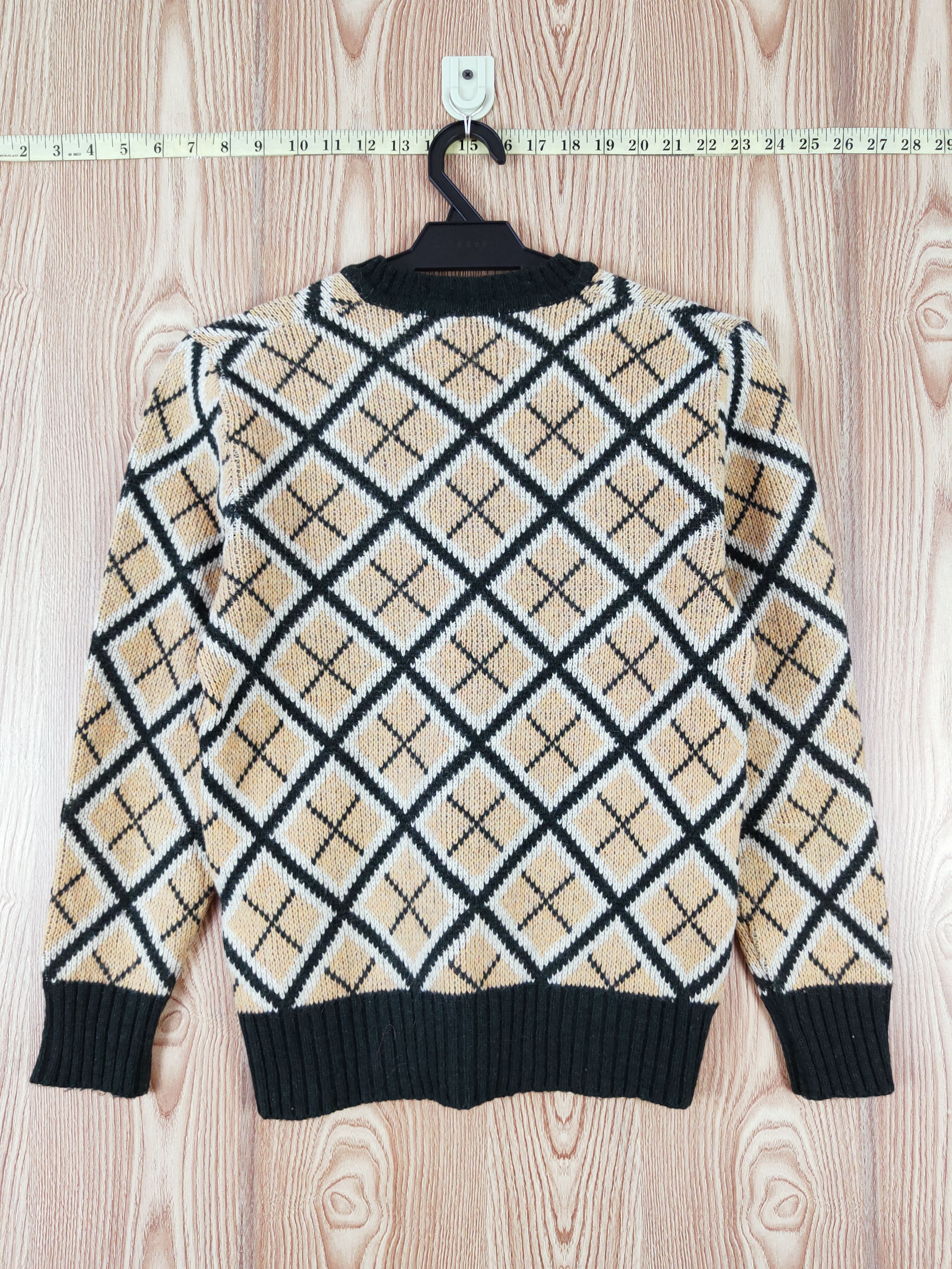 Homespun Knitwear × Japanese Brand × Vintage P&G Green Beige Knitwear Sweatshirts #W748 Size US S / EU 44-46 / 1 - 7 Thumbnail