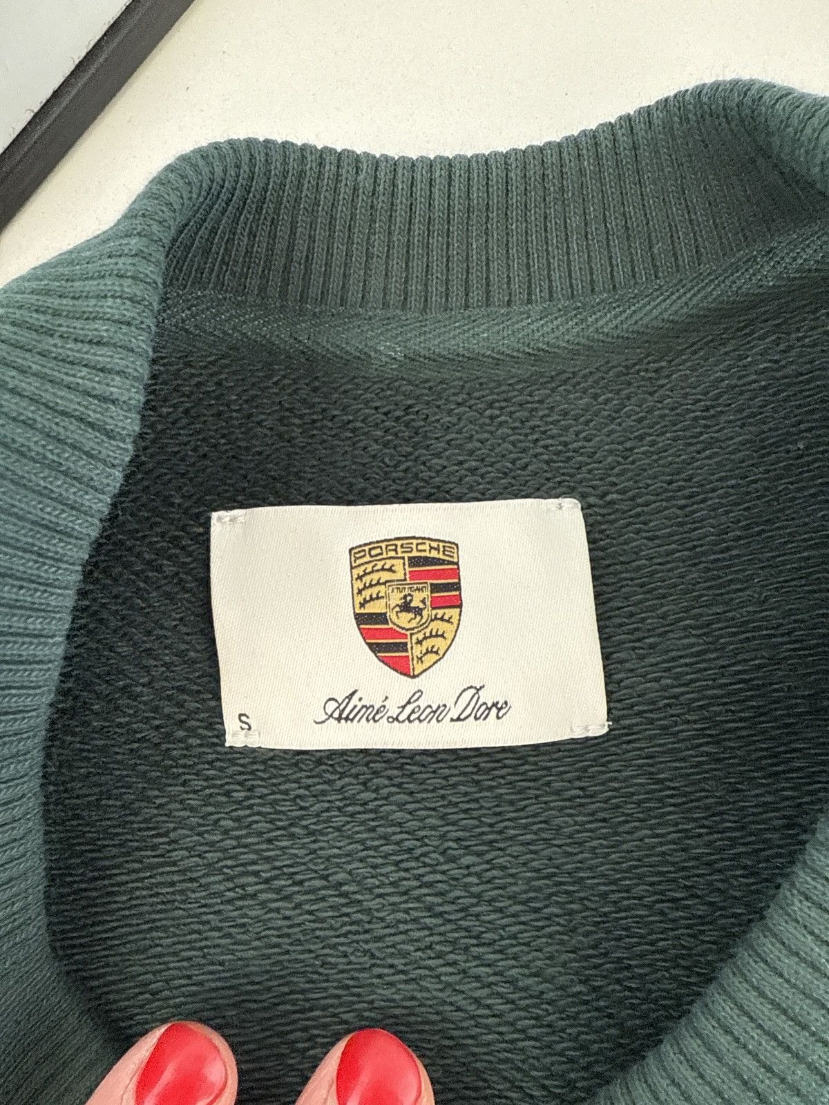 Aime Leon Dore × Porsche Design ALD / Porsche 993 Turbo Embroidered Crewneck Sweatshirt Size US S / EU 44-46 / 1 - 8 Thumbnail