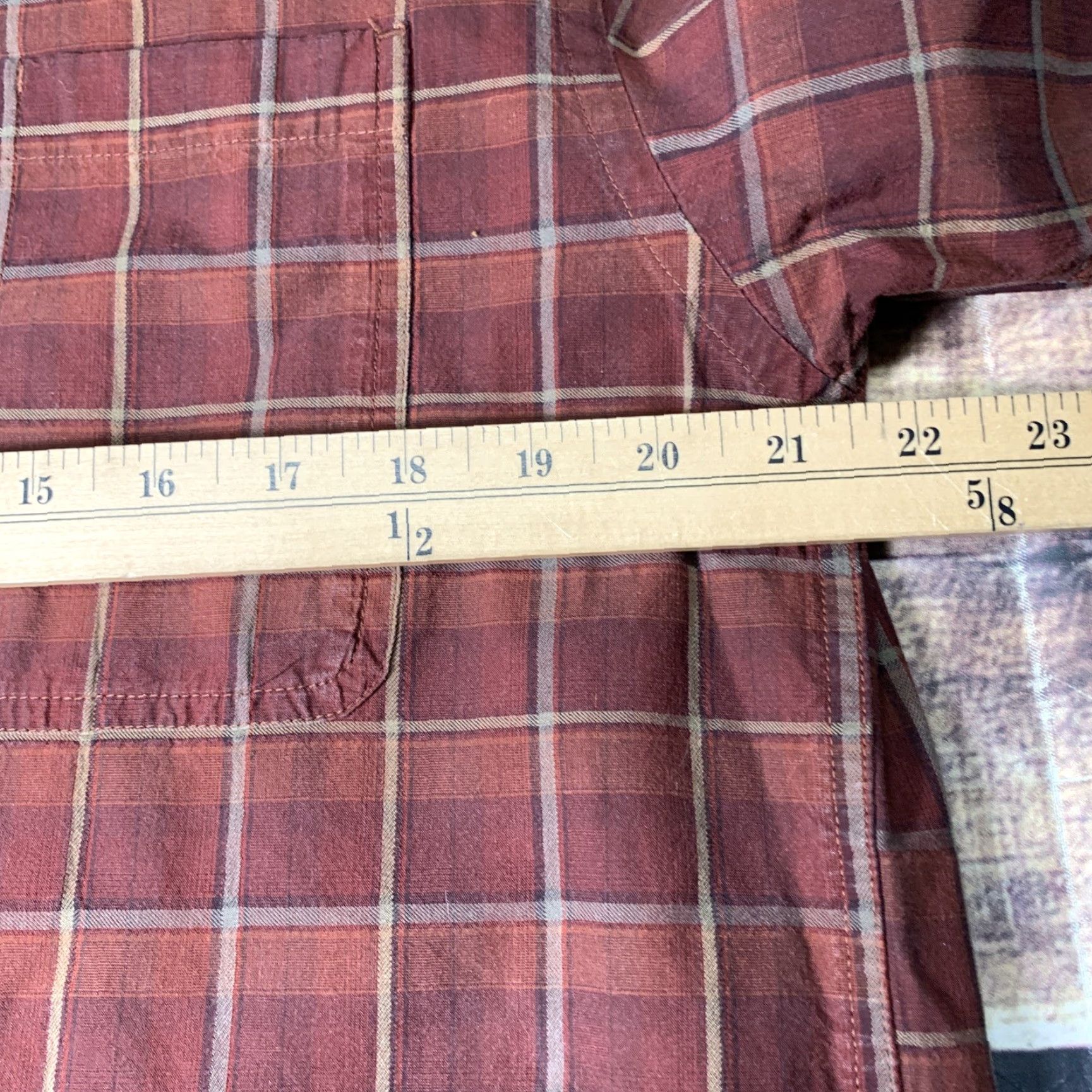Logo 7 Columbia Mens Long Sleeve Shirt Red Black Maroon Plaid Size M Plaid Logo Size US M / EU 48-50 / 2 - 3 Thumbnail