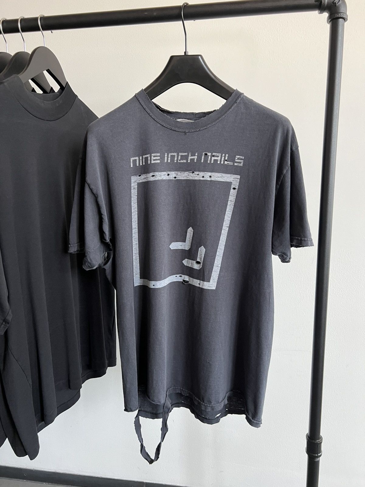 Vintage Thrashed Nine Inch Nails Band Tour Tee