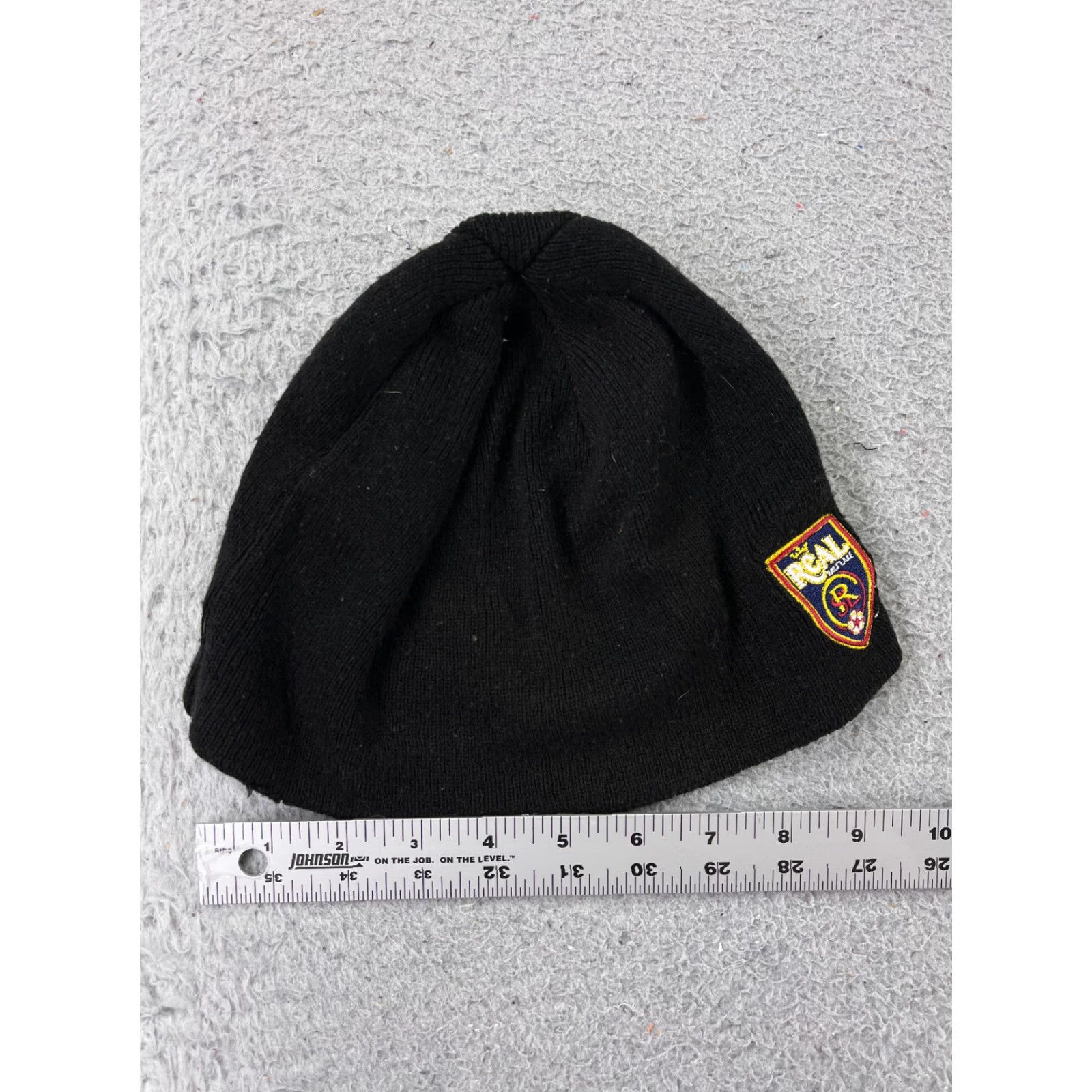 Adidas Adidas Beanie Adult One Size Black MLS Real Salt Lake Soccer Logo Acrylic Knit Size ONE SIZE - 3 Thumbnail