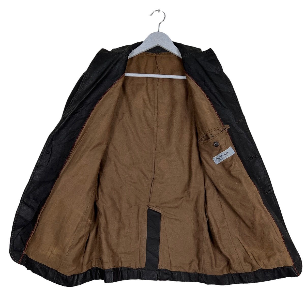 Issey Miyake × Japanese Brand 🔥 ISSEY MIYAKE MITSUMINE COATED LAZER JACKET Size US M / EU 48-50 / 2 - 11 Thumbnail
