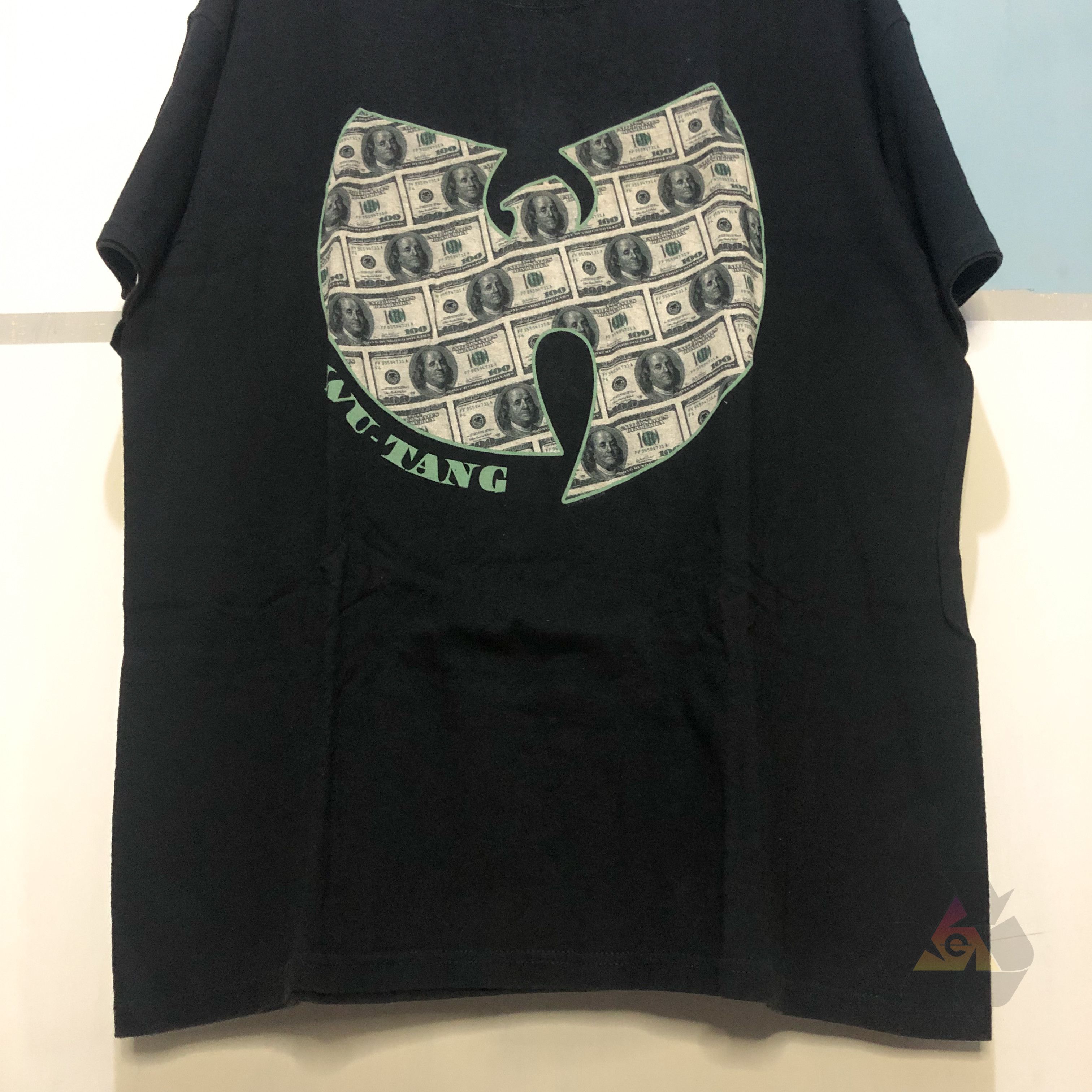 Band Tees Vintage Wu Tang Clan Dollar Big Logo T-Shirt Size US XL / EU 56 / 4 - 4 Thumbnail