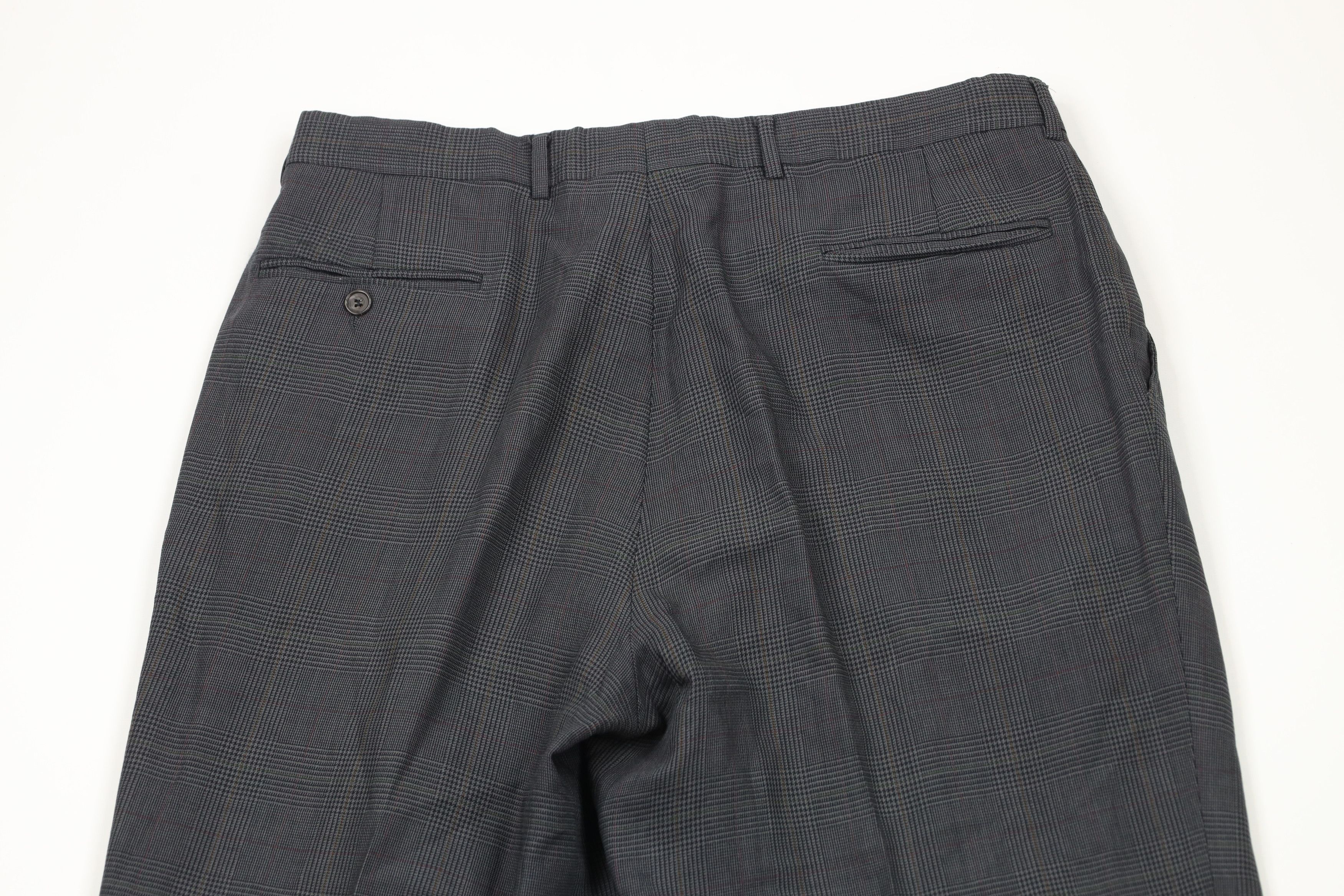 Vintage Vintage 90s Streetwear Pleated Cuffed Wide Leg Chino Pants Size US 36 / EU 52 - 8 Thumbnail