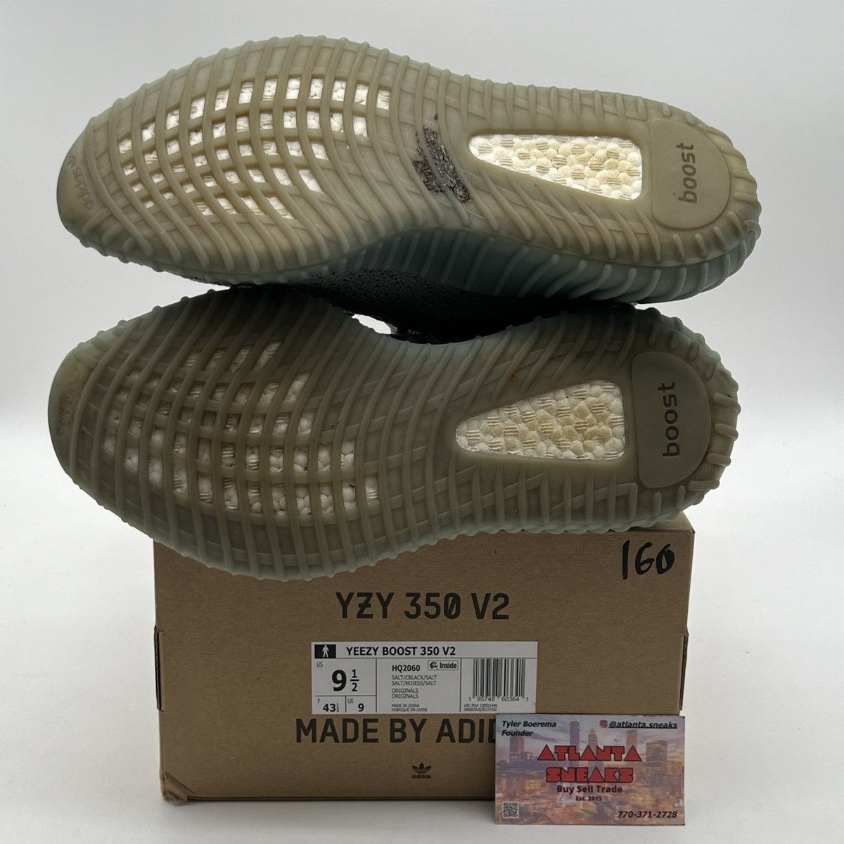 Adidas Yeezy boost 350 salt Size US 9.5 / EU 42-43 - 8 Thumbnail