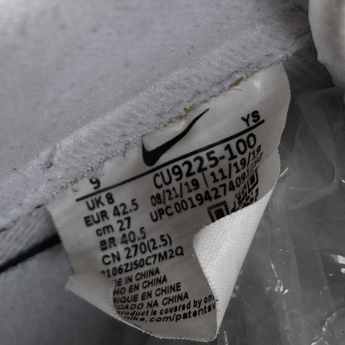Nike × Supreme Nike Air Force 1 Low Supreme White Size US 9 / EU 42 - 6 Thumbnail