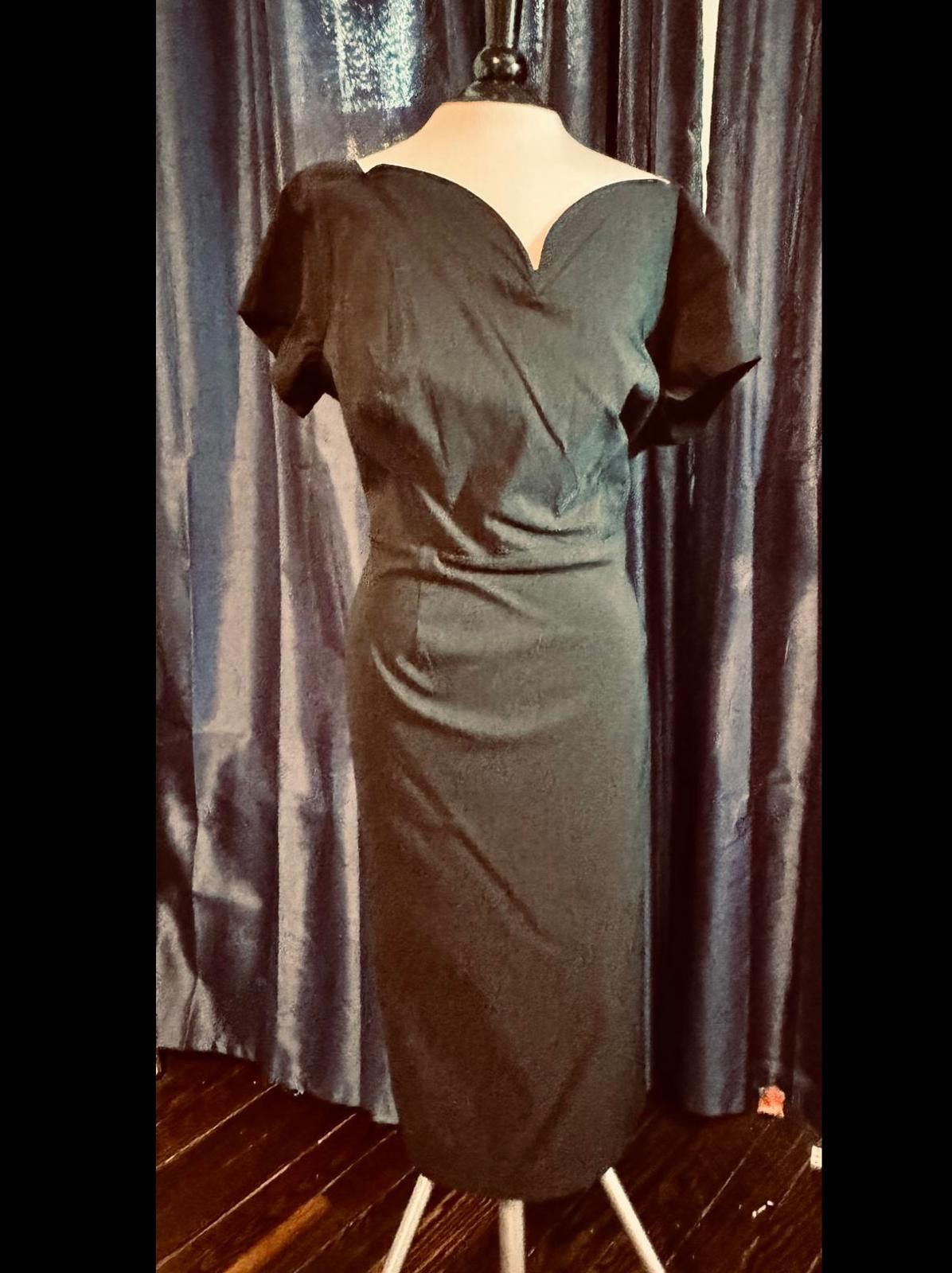 Cooperstown Collection New Collectif Balca Vintage Style Pencil Wiggle Dress Size 4XL / US 24-26 - 1 Thumbnail