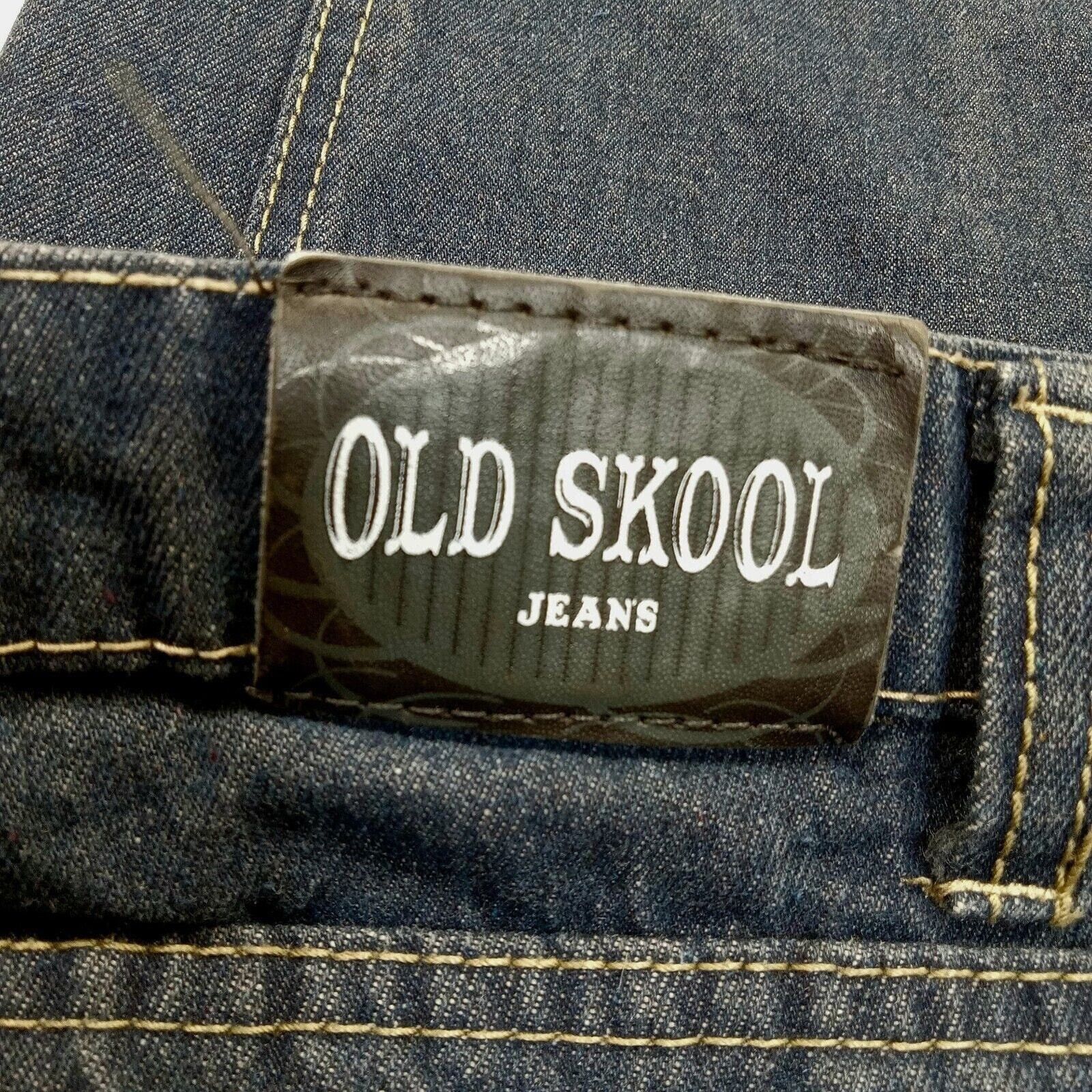 & Other Stories Old Skool Jeans 40 X 30 Men's Baggy Y2K Straight Blue Denim Size US 40 / EU 56 - 5 Thumbnail