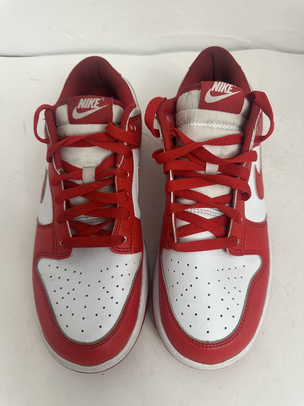 Nike Nike Dunk Low Retro University Red White HF5441-104 Size US 9 / EU 42 - 4 Thumbnail