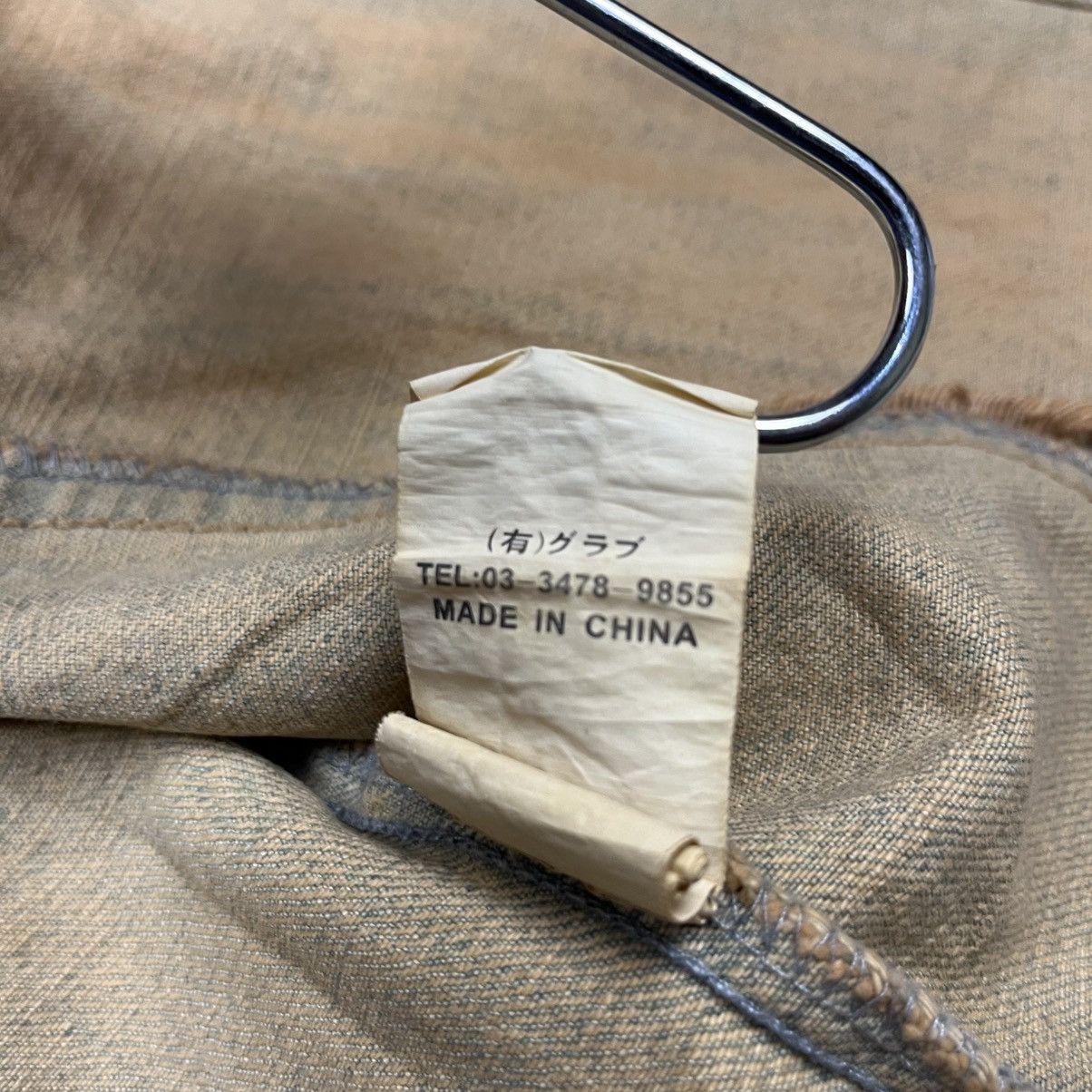 If Six Was Nine 2000s Midas - Mudwash Crash Denim Vest Size US S / EU 44-46 / 1 - 14 Thumbnail
