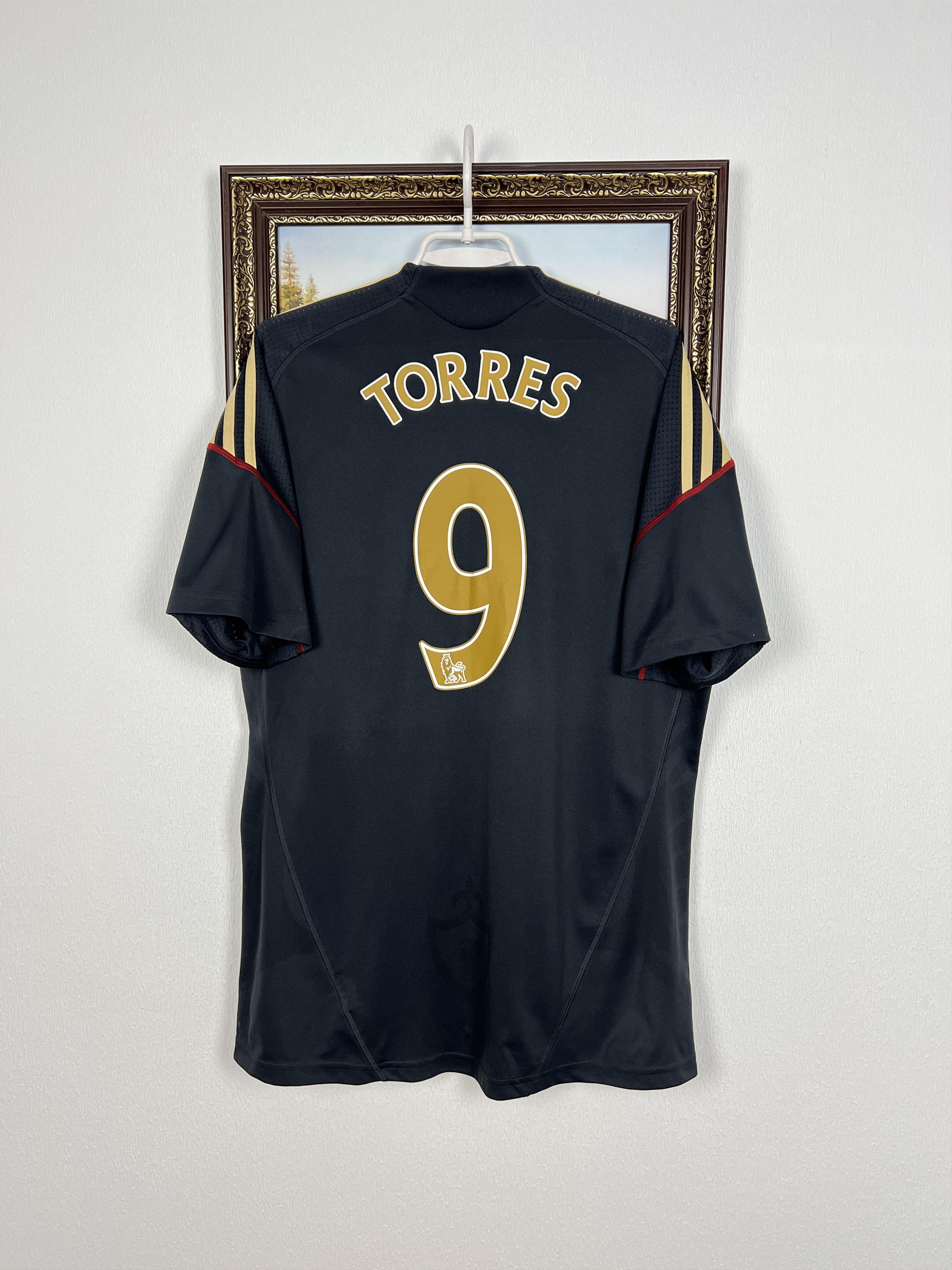 adidas - あちゅ　サッカーウェア　アディダス　LIVERPOOL TORRES Liverpool FC 2011-12 Home Long Sleeve Soccer Jersey TORRES