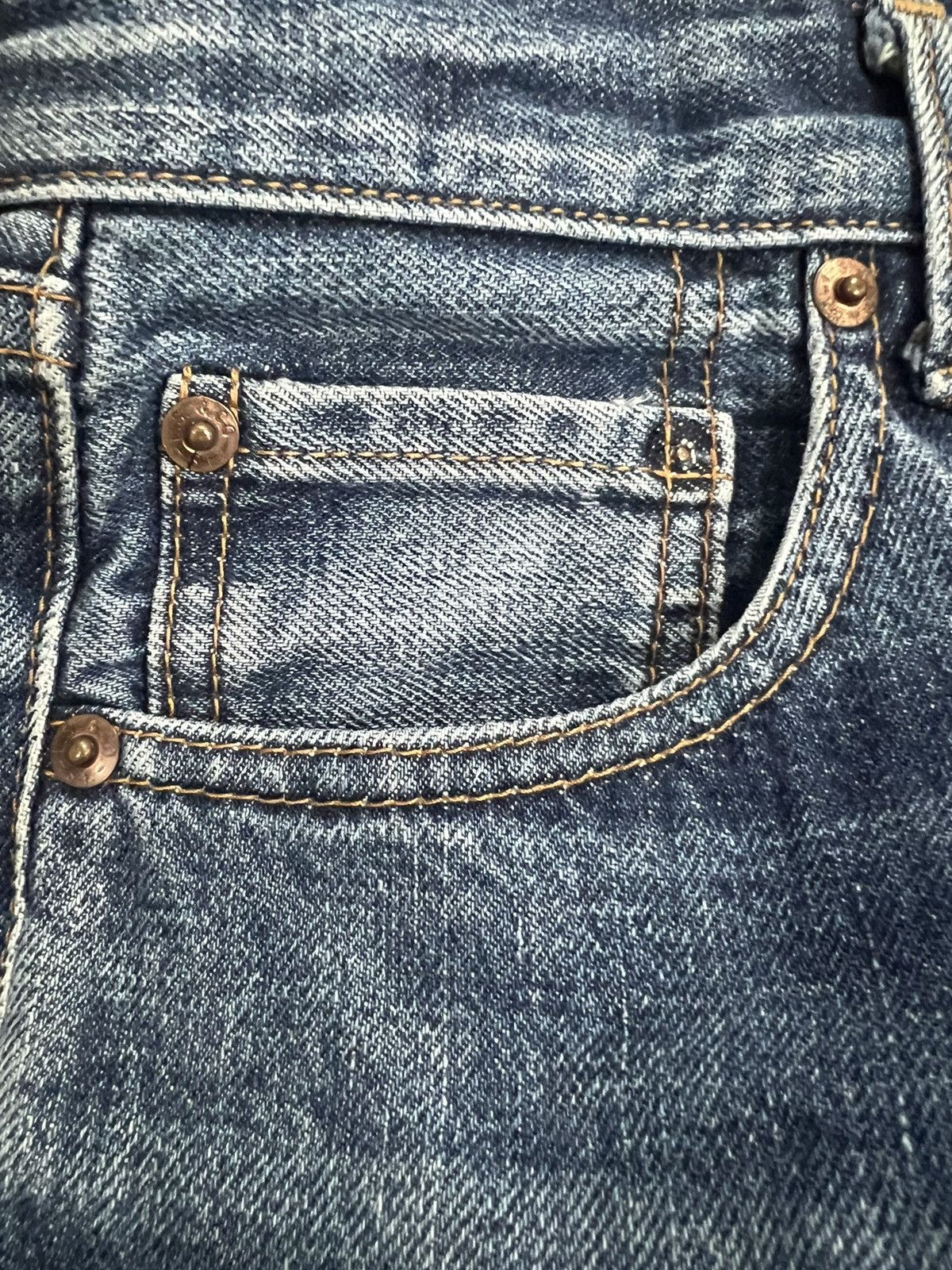 Levi's Vintage Clothing × Vintage Levis 551Z / w29 L36 - Vintage selvedge Japan Big E Size US 29 - 19 Thumbnail