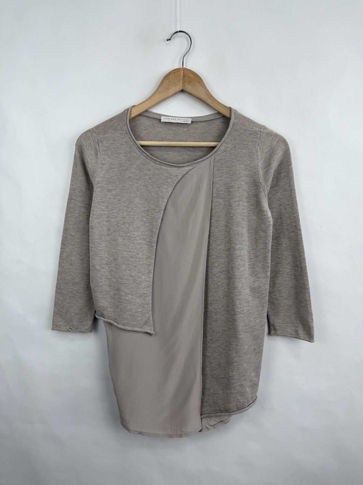 Fabiana Filippi 🇮🇹 Fabiana Filippi Light Sweater Made in Italy Rare Retro Size M / US 6-8 / IT 42-44 - 2 Thumbnail