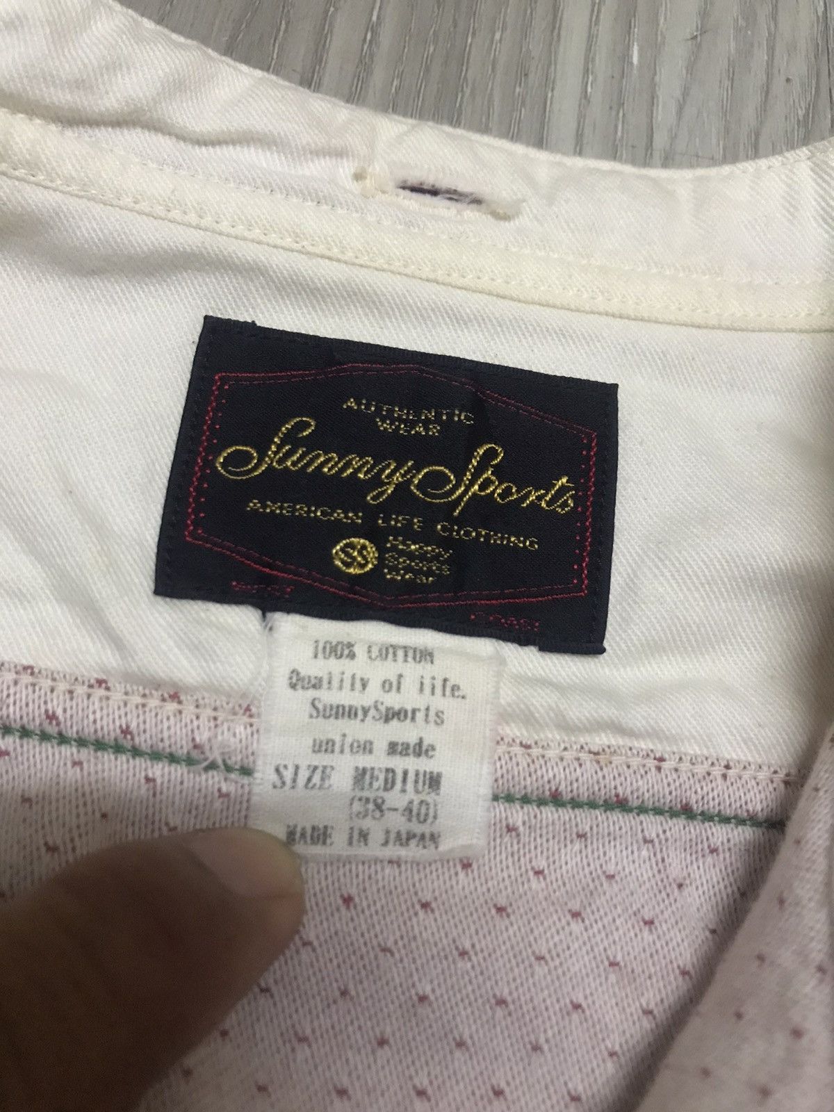Japanese Brand × Sunny Sports SUNNY CLOUD - Red Chambray Selvedge Work Shirt Size US M / EU 48-50 / 2 - 12 Thumbnail