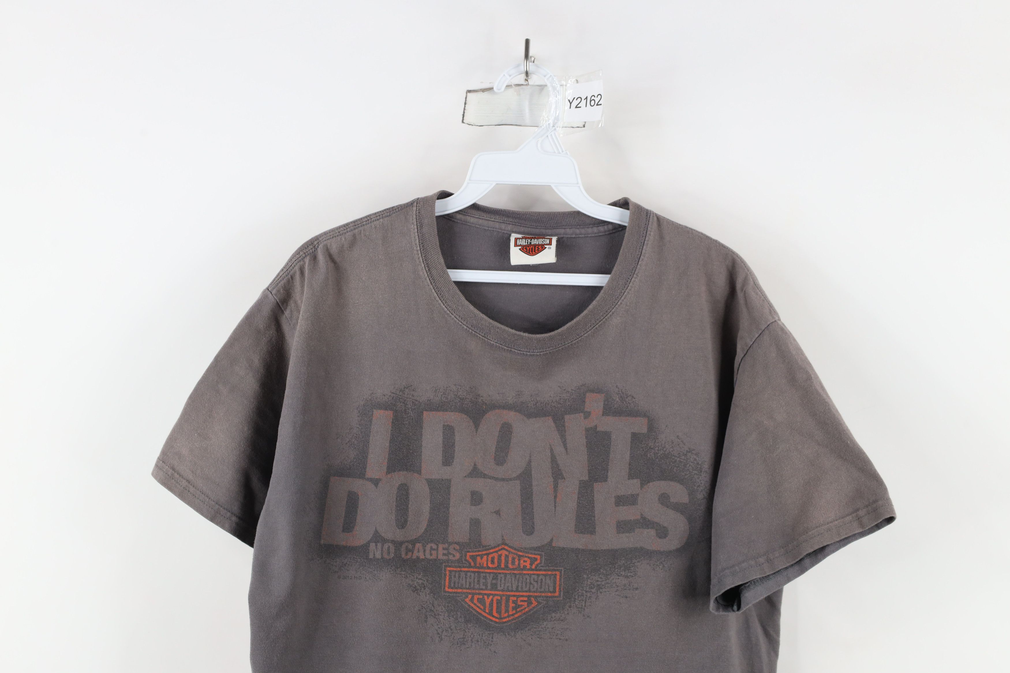 Harley Davidson × Vintage Vintage Y2K Harley Davidson Spell I Don't Do Rules T-Shirt Size US M / EU 48-50 / 2 - 2 Thumbnail