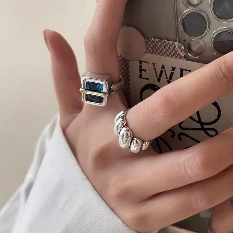 Jewelry Future Jewelry Rings Open Size Chrome Ring (Size 7-13) Size ONE SIZE - 2 Thumbnail