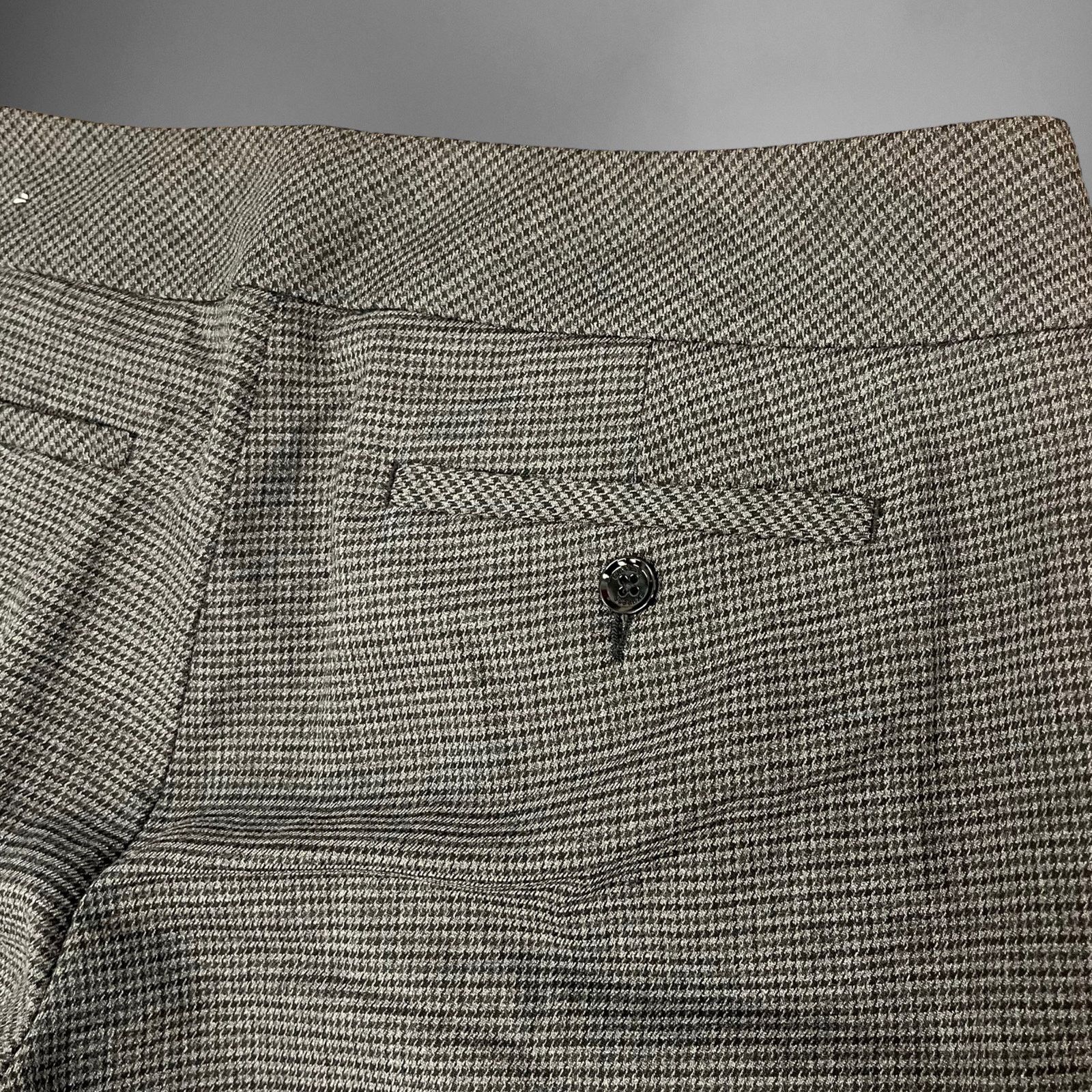 Other Express Design Studio Pants Sz 10 Wide Leg Capri Houndstooth Size 32" / US 10 / IT 46 - 9 Thumbnail