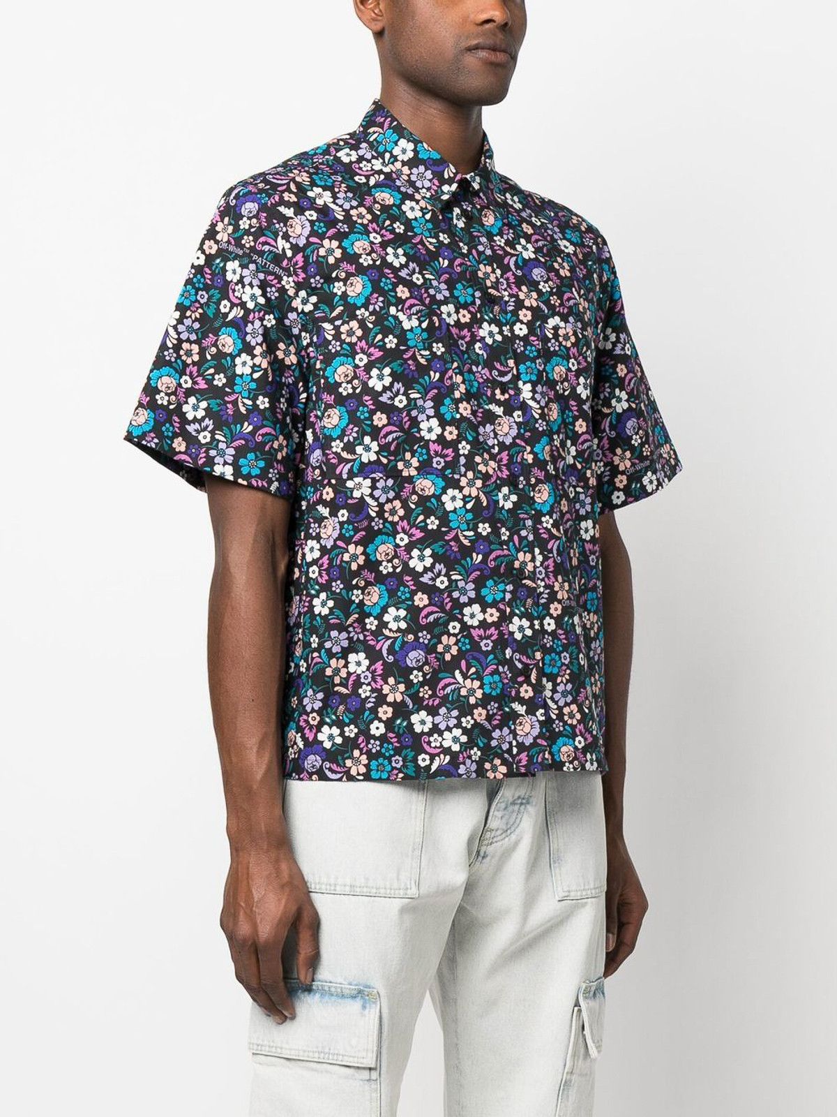 Off-White o1y0325 Patterned Shirt in Multicolor Size US L / EU 52-54 / 3 - 3 Thumbnail