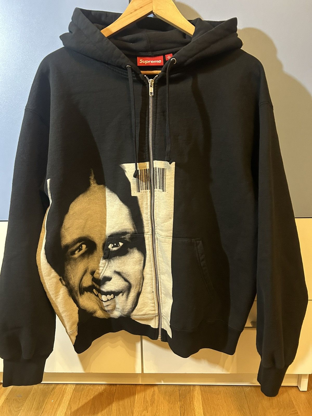 Apex × Streetwear × Supreme Supreme/Aphex Twin Zip Up Hooded