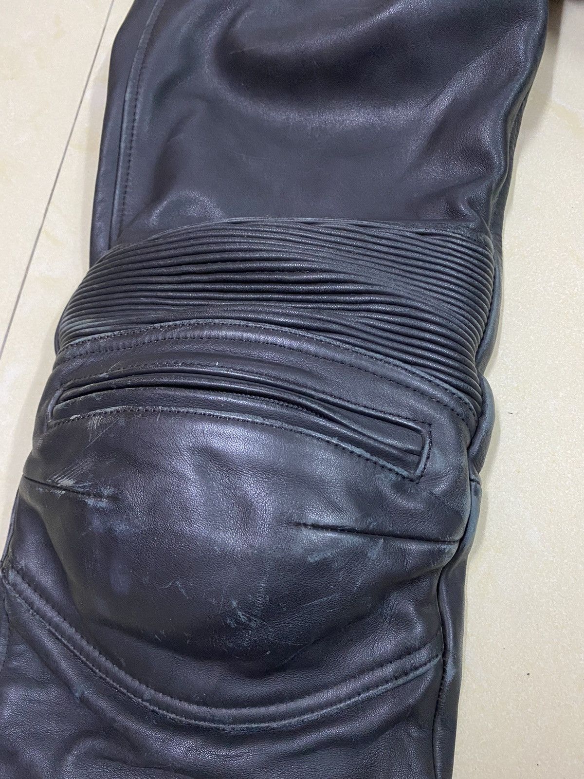 Leather Vintage Nankai Japan Racing Leather Pants Size US 30 / EU 46 - 6 Thumbnail