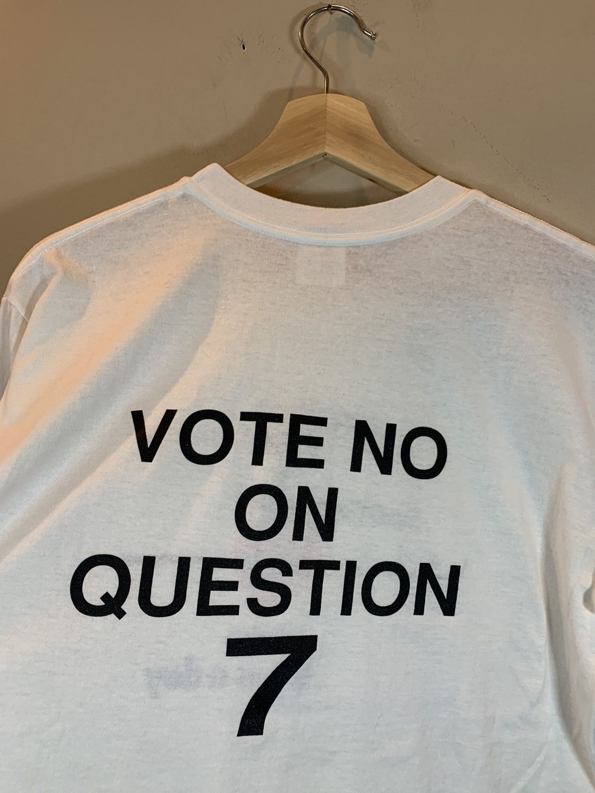 Vintage *RARE* Vintage 80’s Anti Abortion Art Single Stitch T-Shirt Size US L / EU 52-54 / 3 - 7 Thumbnail