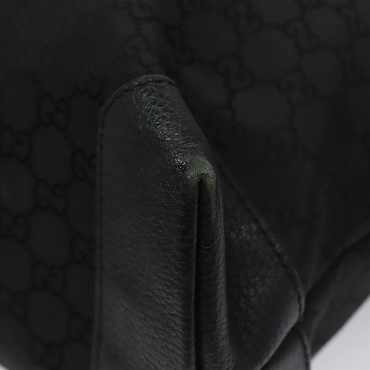 Gucci GUCCI GG Canvas Tote Bag Outlet Black Silver Size ONE SIZE - 12 Thumbnail