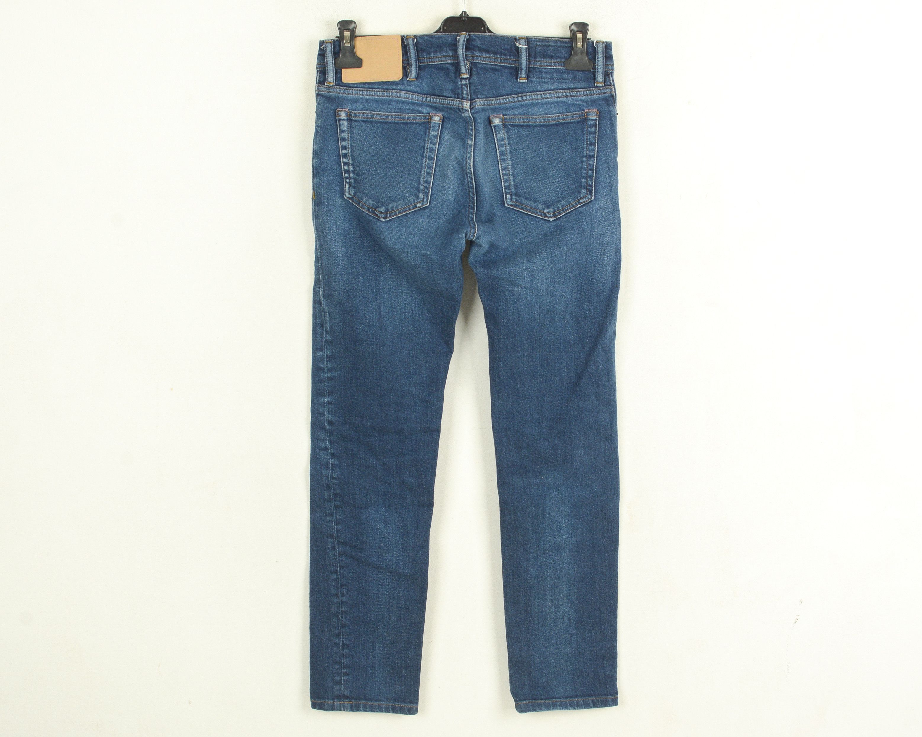 Acne Studios Bla Konst North Dark Blue Jeans W29 L32 Denim Skinny Slim Size US 29 - 3 Thumbnail