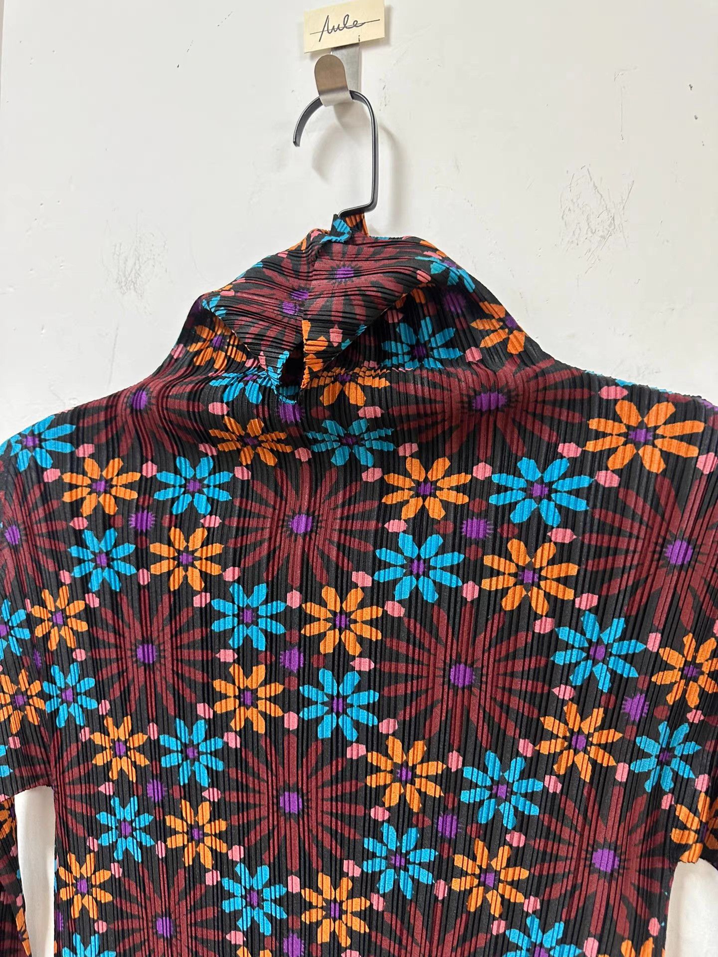 Issey Miyake Issey miyake pleats please Floral Pleated Turtleneck Top K20 Size US L / EU 52-54 / 3 - 3 Thumbnail