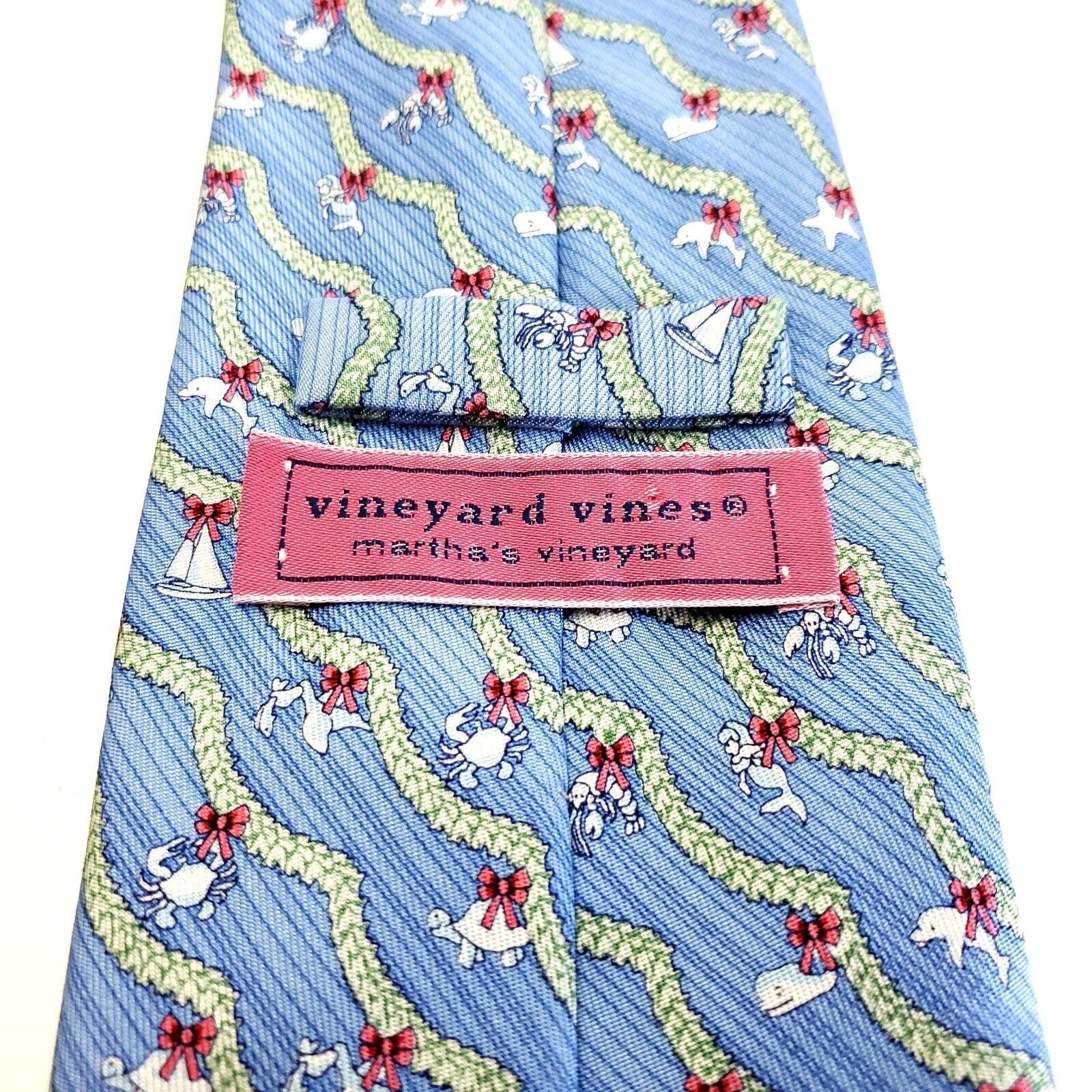 Vineyard Vines Vineyard Vines Martha's Vineyard Shep Ian Christmas Sea Life Size ONE SIZE - 4 Thumbnail