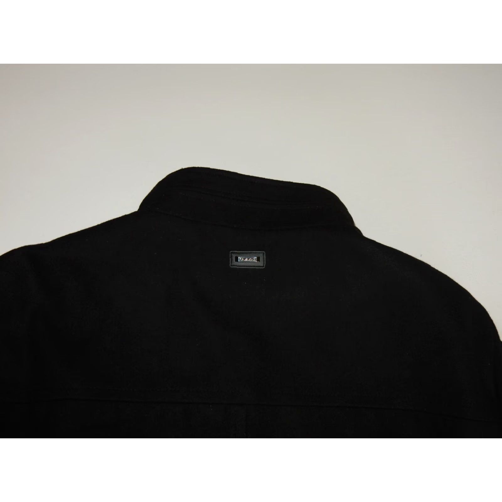 Calvin Klein VINTAGE Calvin Klein Wool Overcoat Coat Men XL Black 80s Trench Dress Coat Size US XL / EU 56 / 4 - 6 Thumbnail