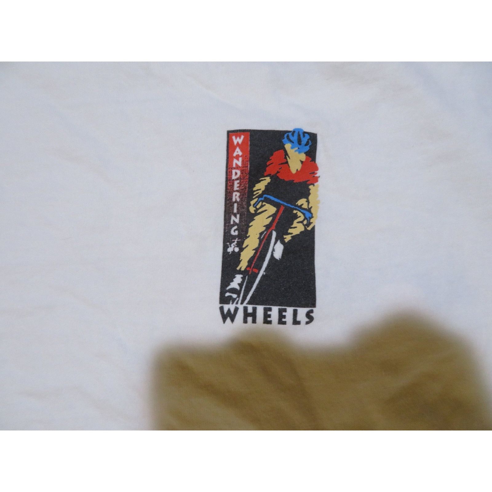 Hanes Wandering Wheels 1999 Bicycle Race T-Shirt Double Sided Sz M Size US M / EU 48-50 / 2 - 5 Thumbnail