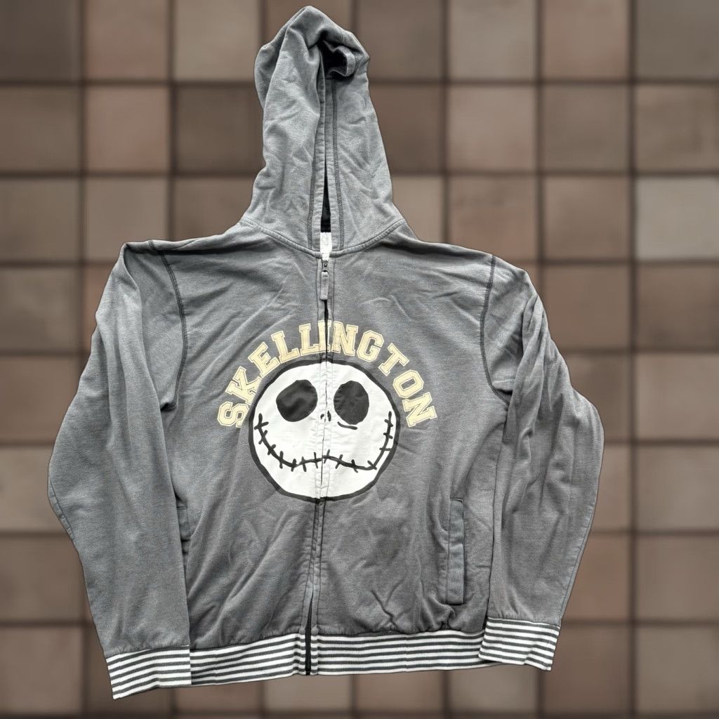 Disney Disney Parks Nightmare Before Christmas Jack Skellington Hoodie Women Gray XL Size XL / US 12-14 / IT 48-50 - 1 Thumbnail