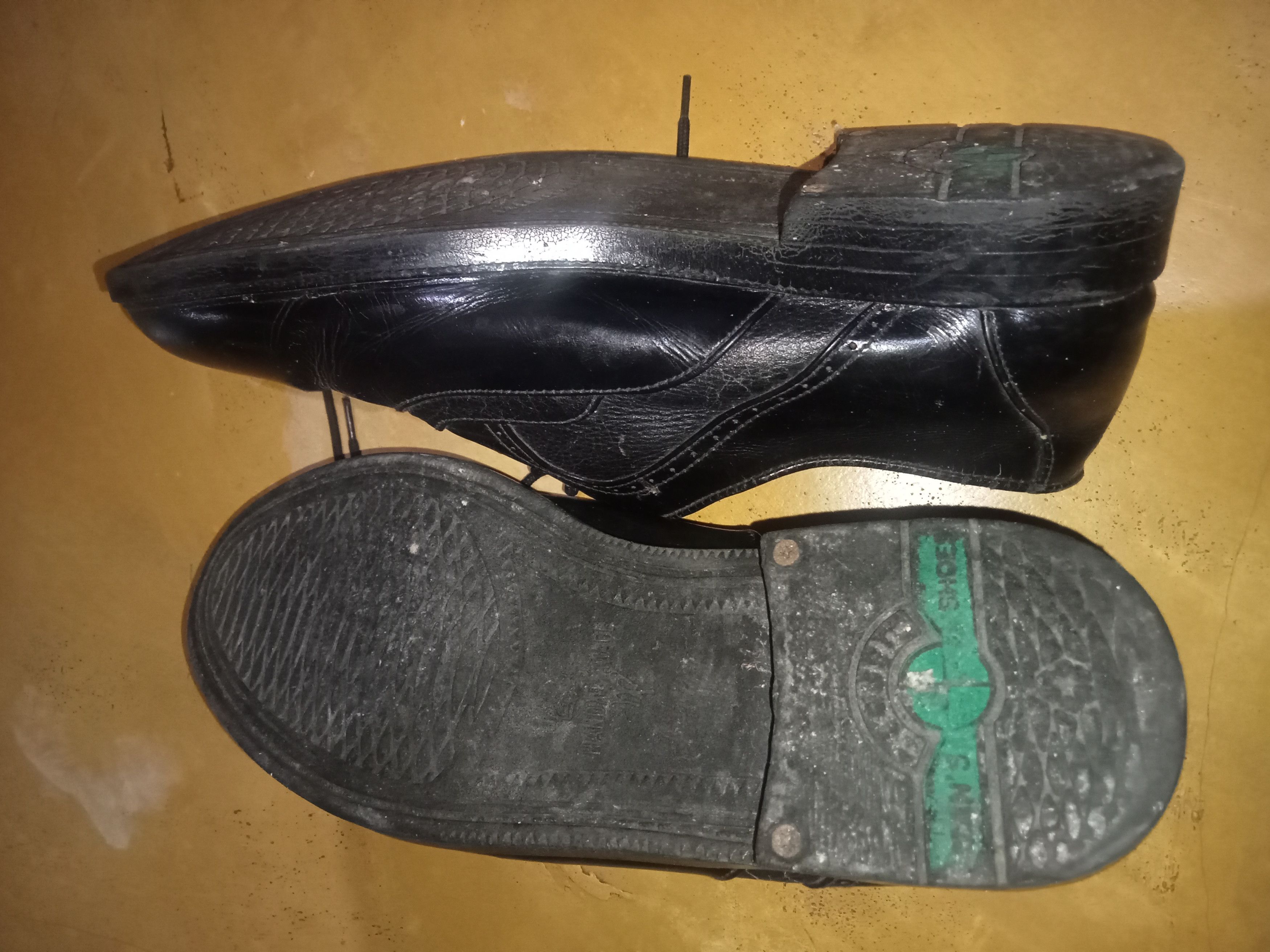 Genuine Leather polo genuine leather handmade Size US 7 / EU 40 - 4 Thumbnail