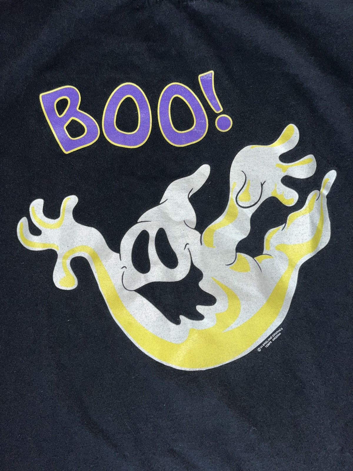 Unsound Rags Crazy 90’s Faded Baggy ERD Skater Glow In The Dark Ghost Tee Size US XL / EU 56 / 4 - 2 Thumbnail