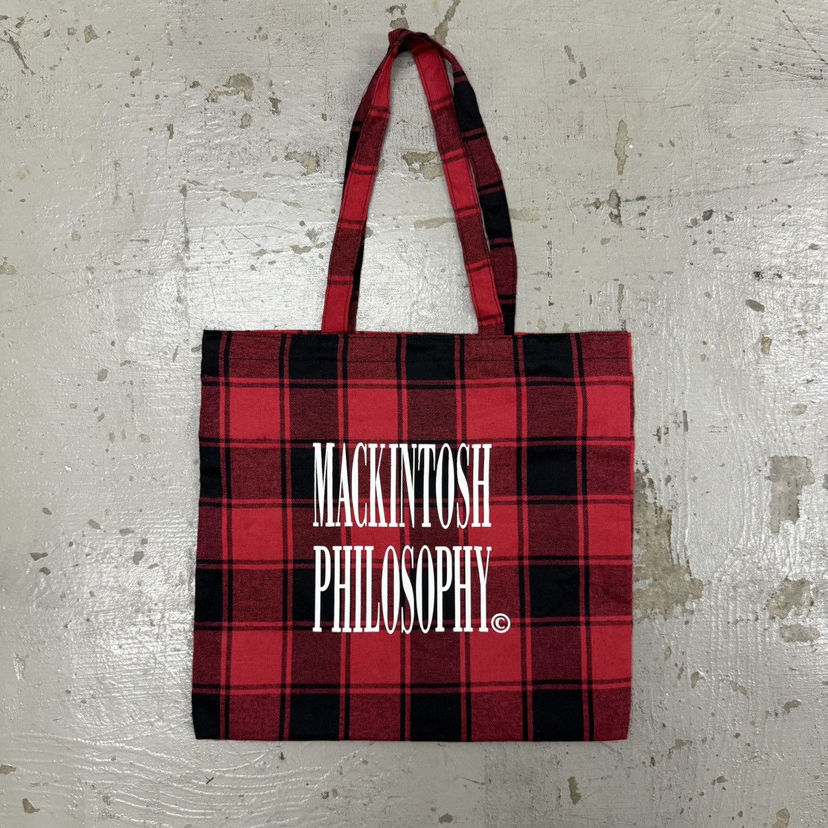 Mackintosh Mackintosh Philosophy Tartan Plaid Tote Bag Size ONE SIZE - 1 Thumbnail