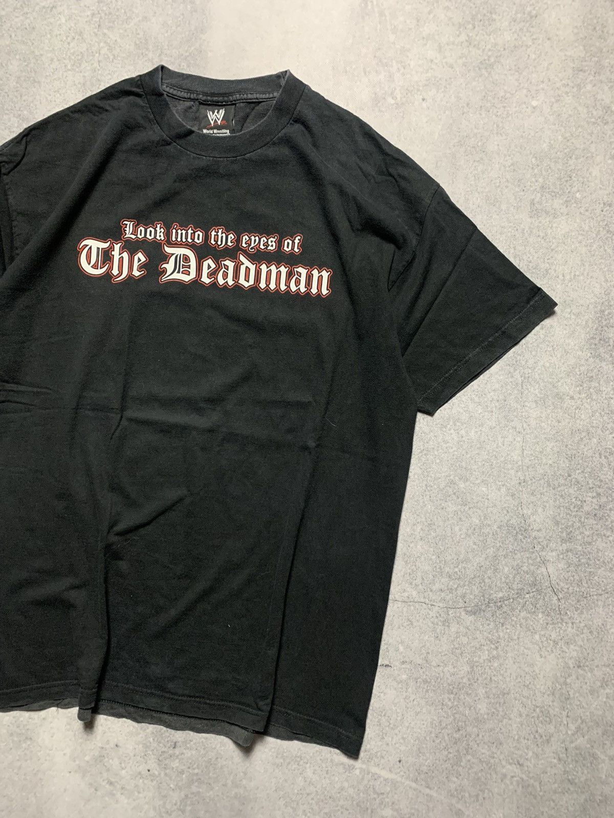 WWE Vintage Undertaker Of The Deadman 2005 WWE Y2K Tee Size US XL / EU 56 / 4 - 4 Thumbnail